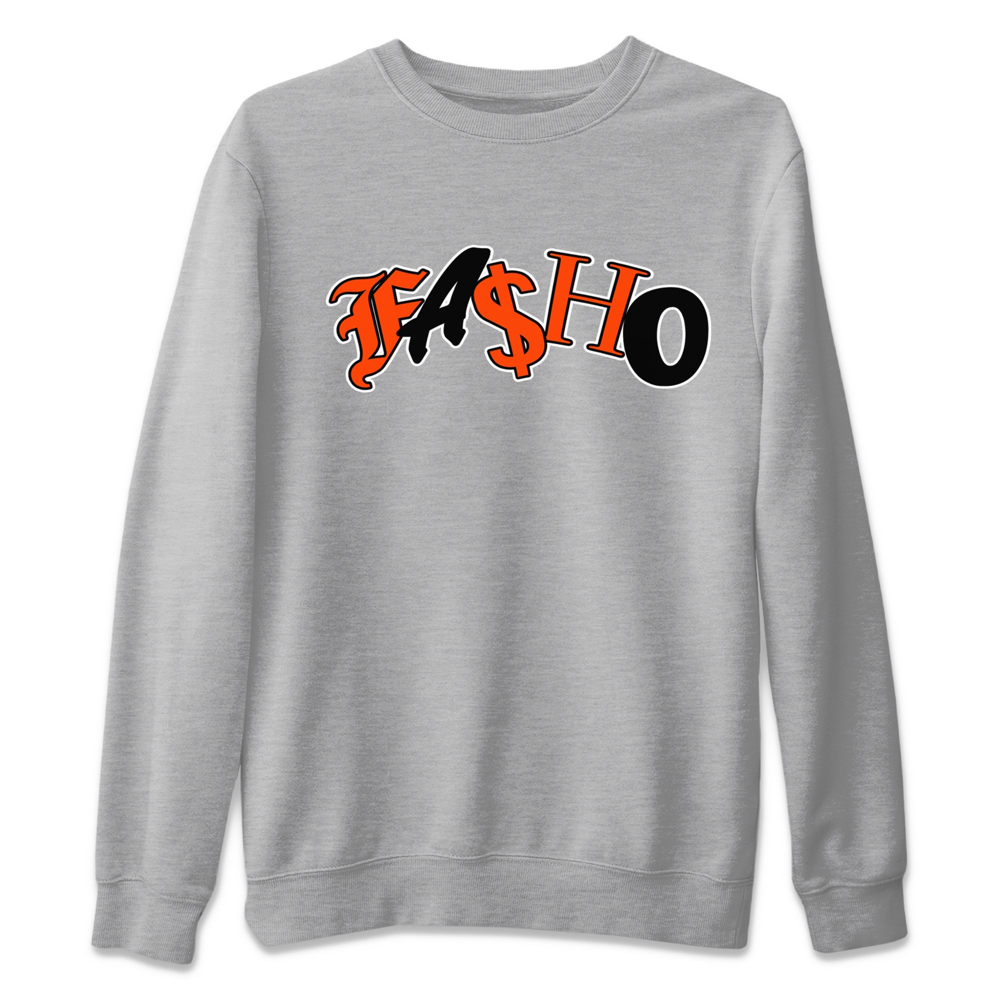 Fasho Unisex Tops - Air Jordan 12 Brilliant Orange