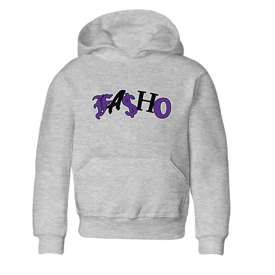 Fasho Kids Tops - Air Jordan 12 Field Purple