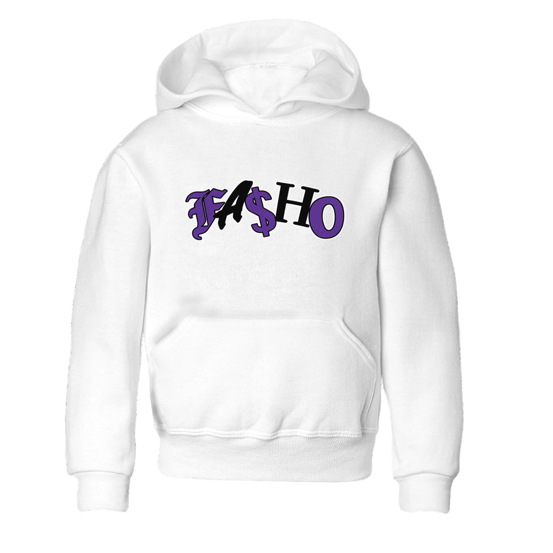 Fasho Kids Tops - Air Jordan 12 Field Purple