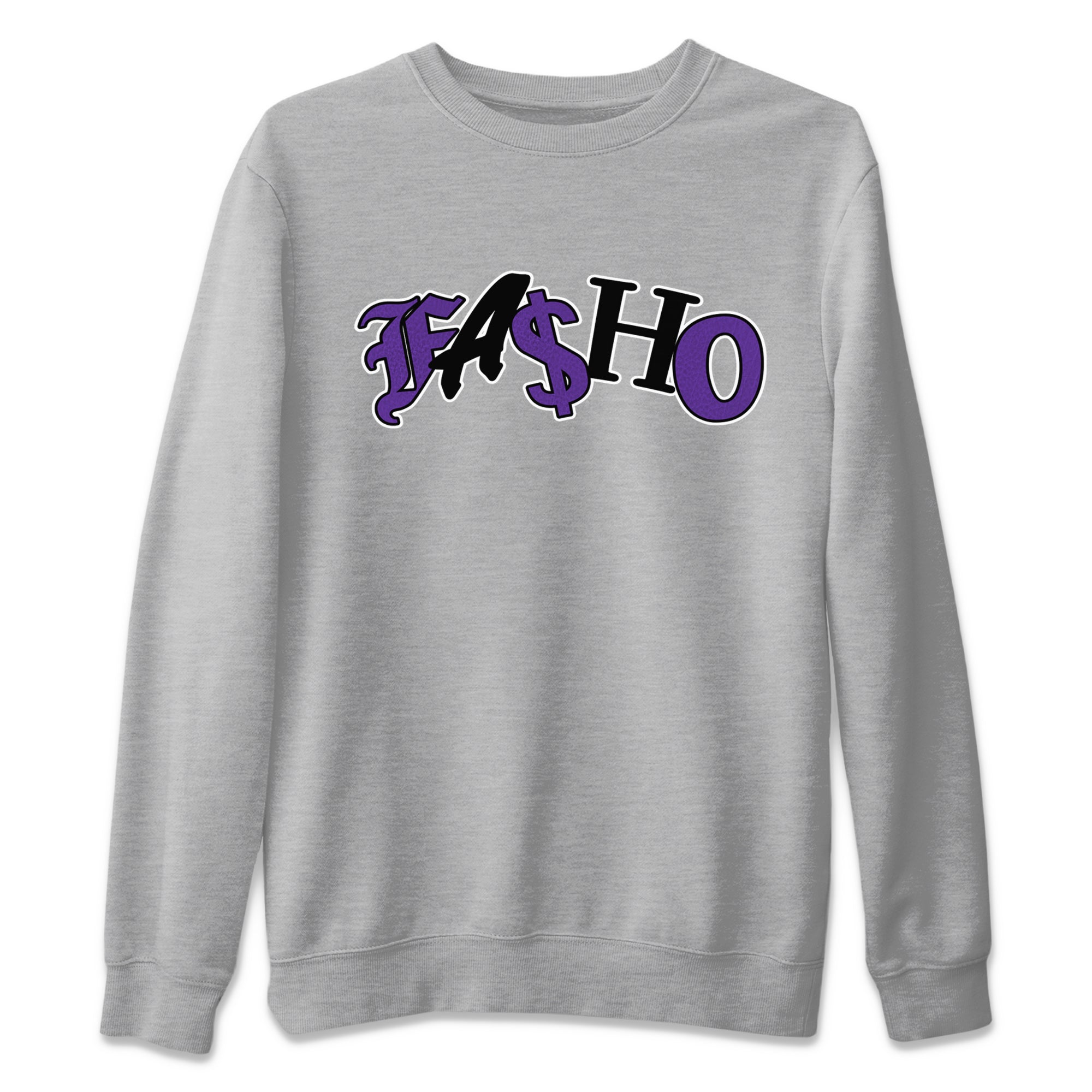 Fasho Unisex Tops - Air Jordan 12 Field Purple