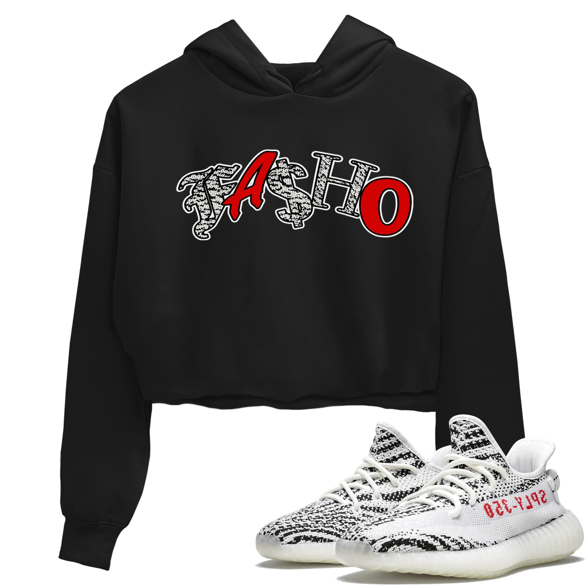 Fasho Women's Tops - Yeezy 350 Zebra
