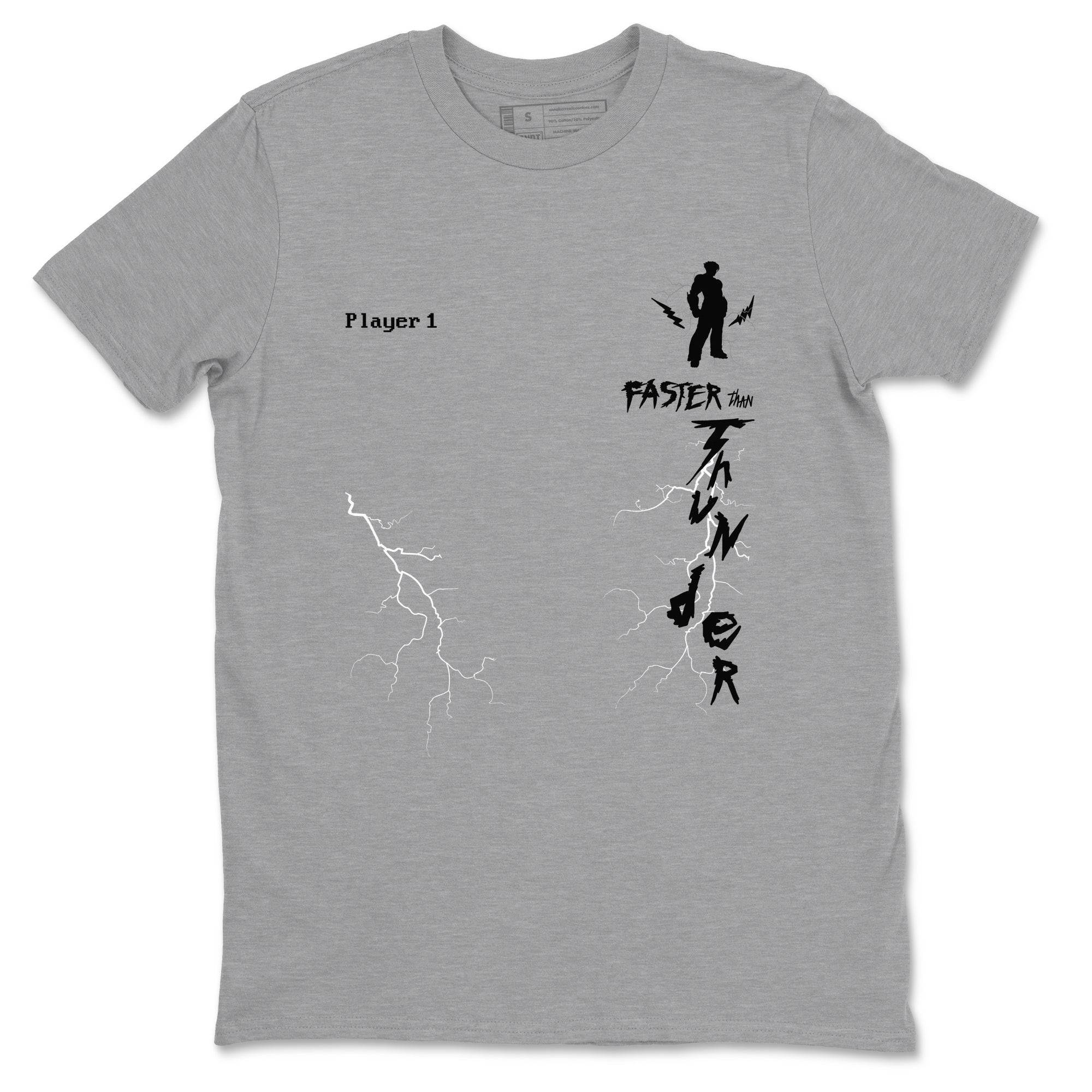 Faster Than Thunder snkmatch Tees - Air Foamposite One Jin