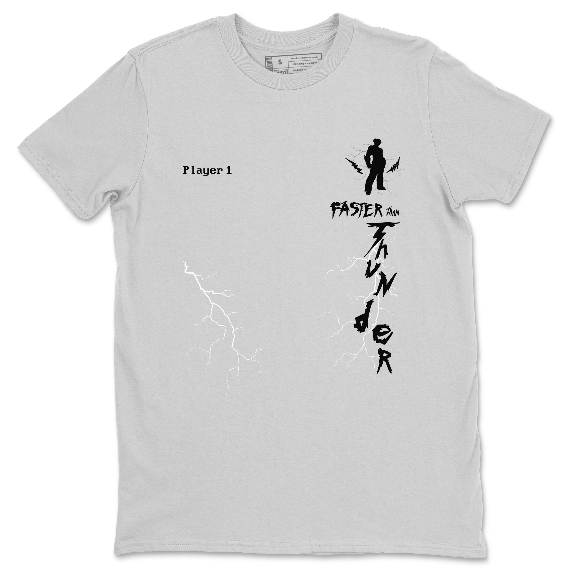 Faster Than Thunder snkmatch Tees - Air Foamposite One Jin