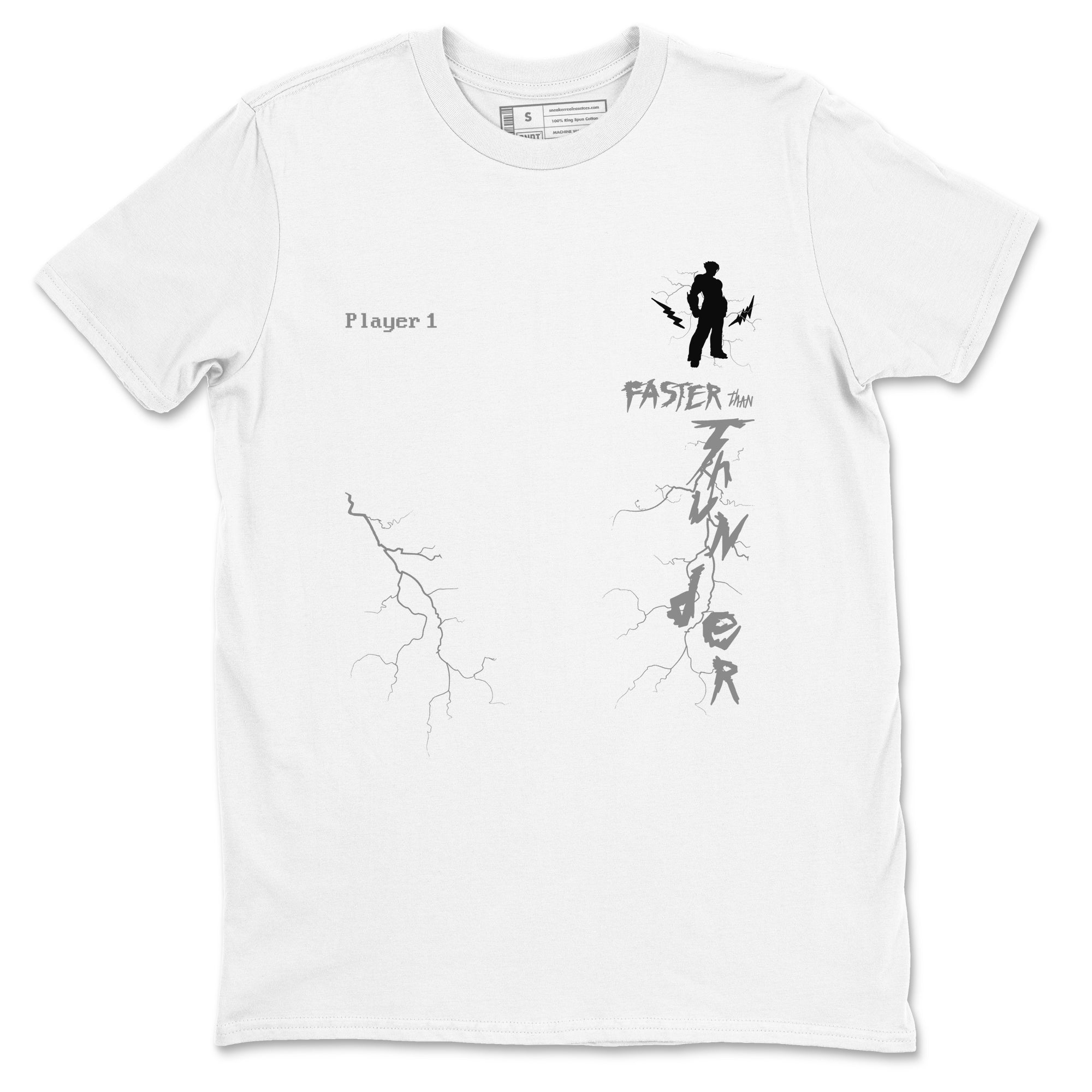 Faster Than Thunder snkmatch Tees - Air Foamposite One Jin