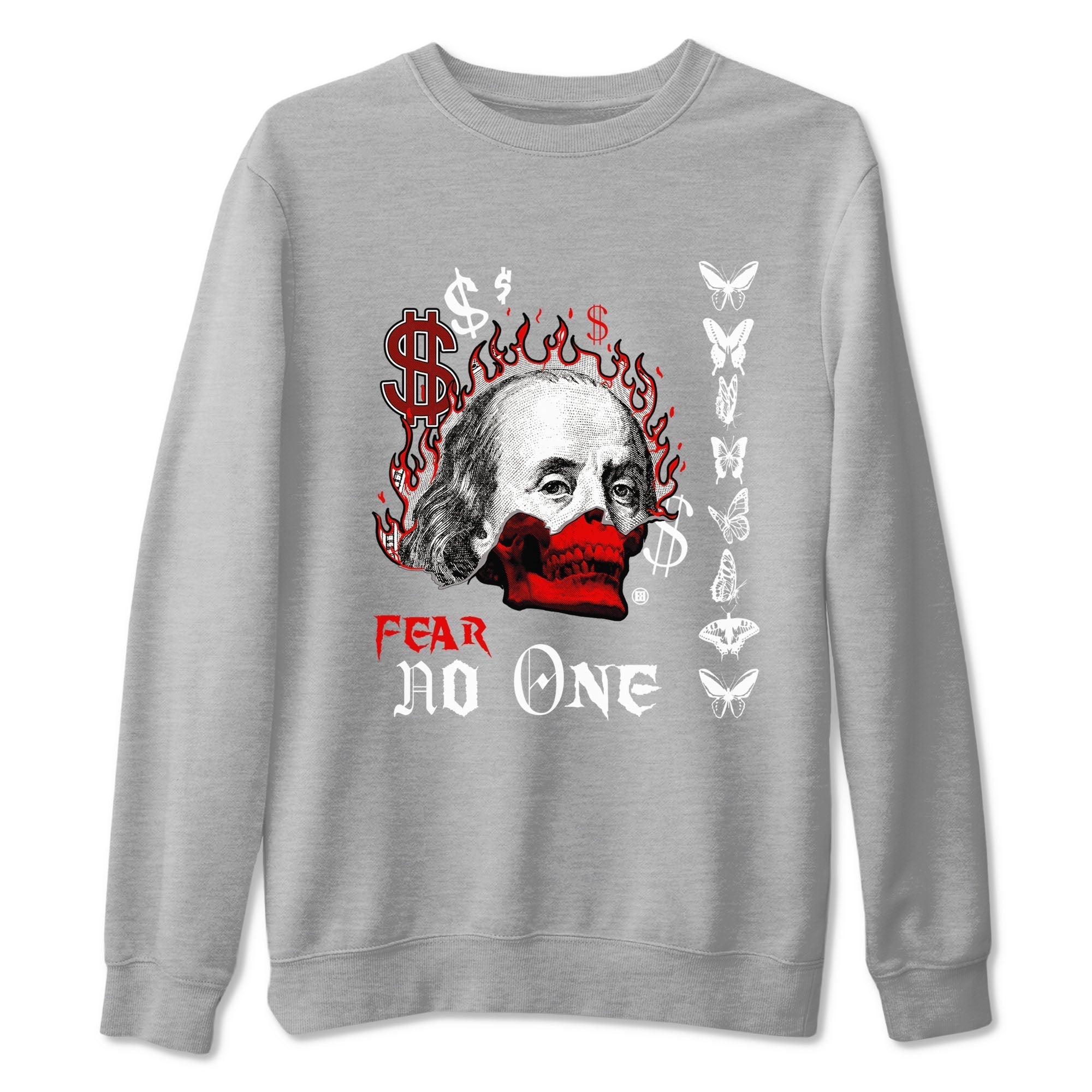 Fear No One snkmatch Tees - Air Jordan 12 Taxi Flip