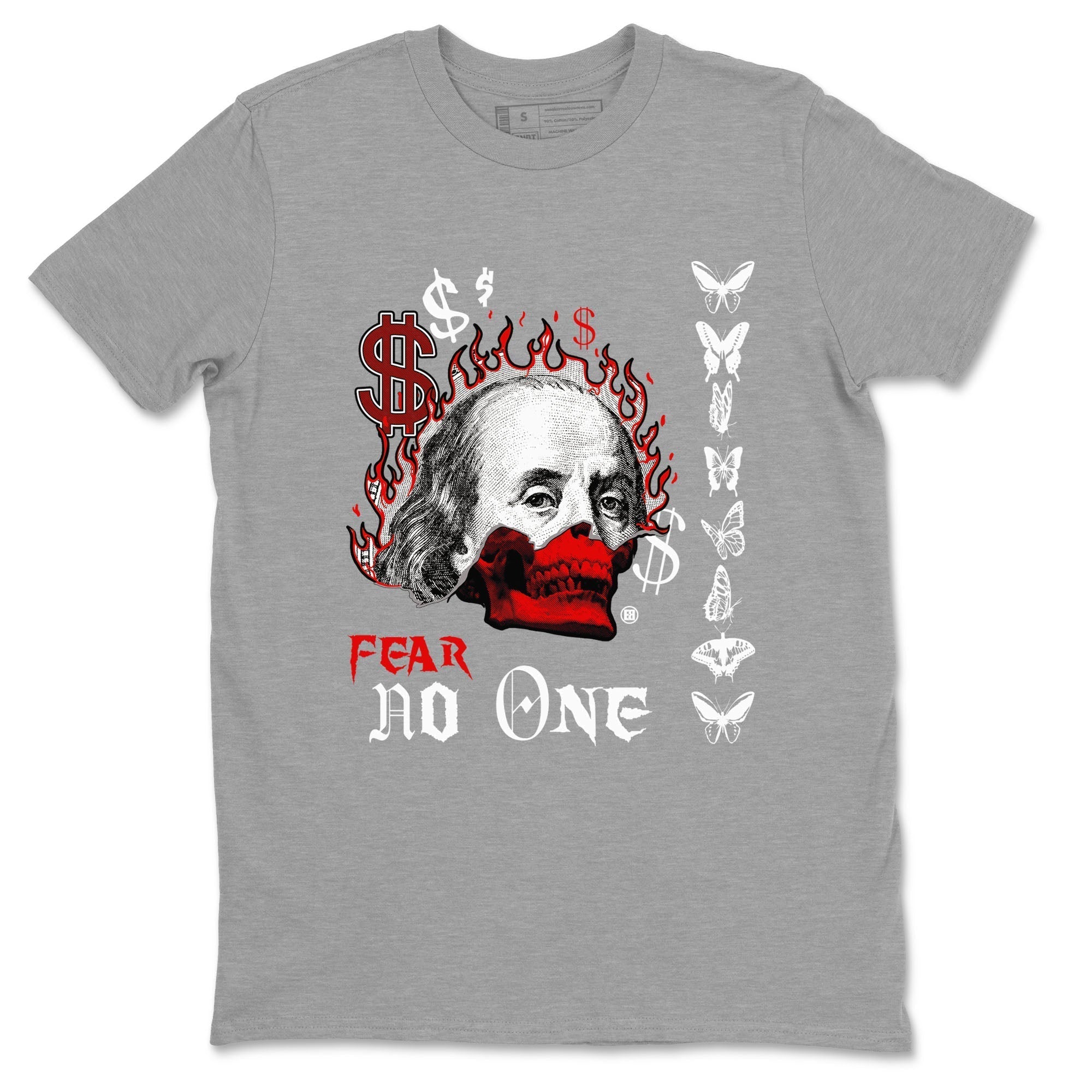 Fear No One snkmatch Tees - Air Jordan 12 Taxi Flip