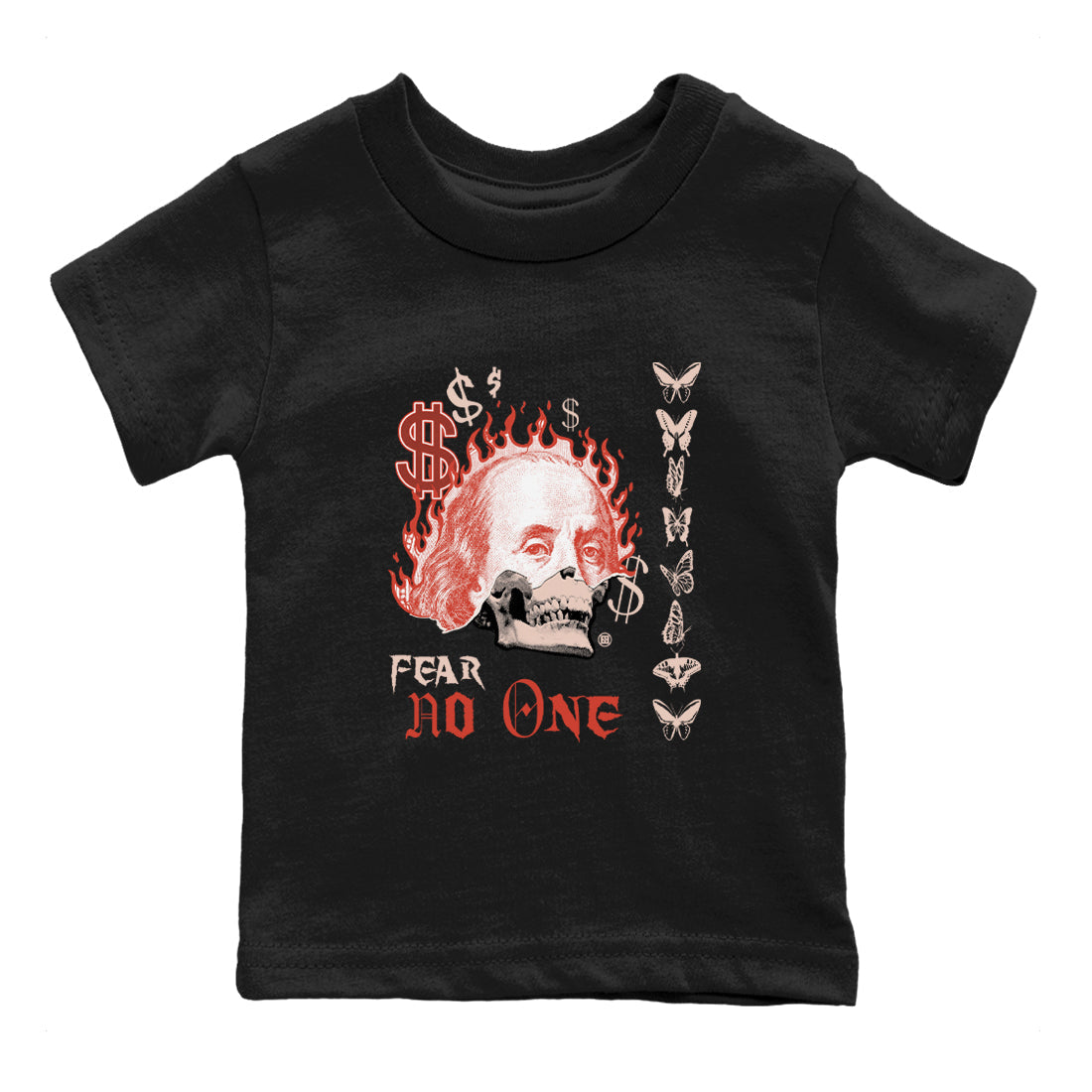 Fear No One snkmatch Tees Kids - Air Jordan 13 Dune Red