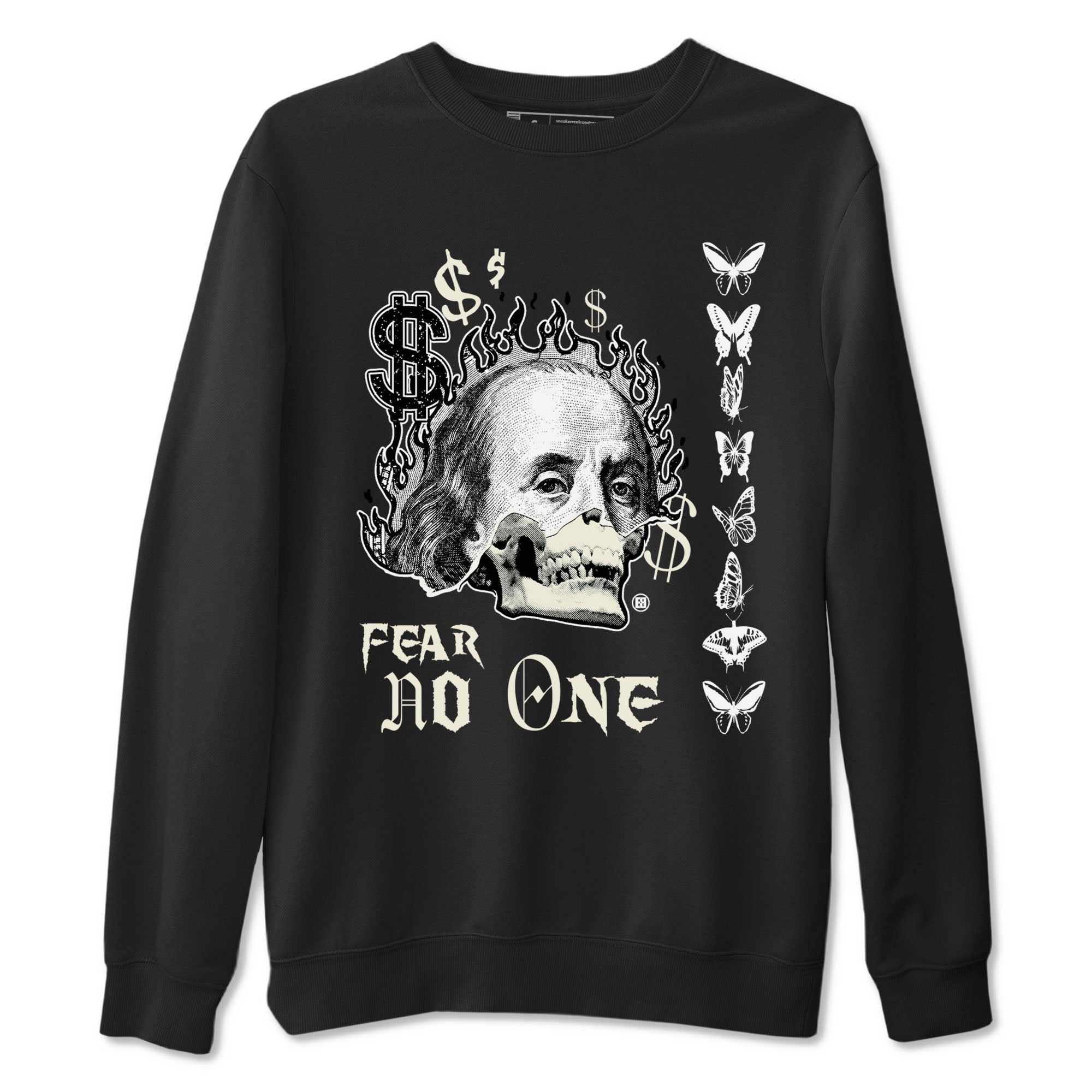 Fear No One snkmatch Tees - Air Jordan 5 Sail