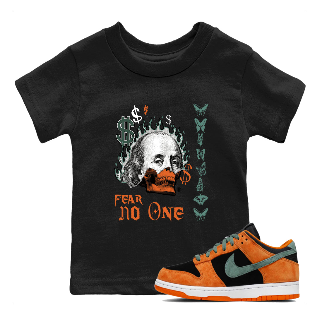 Fear No One snkmatch Tees Kids - Dunk Ceramic