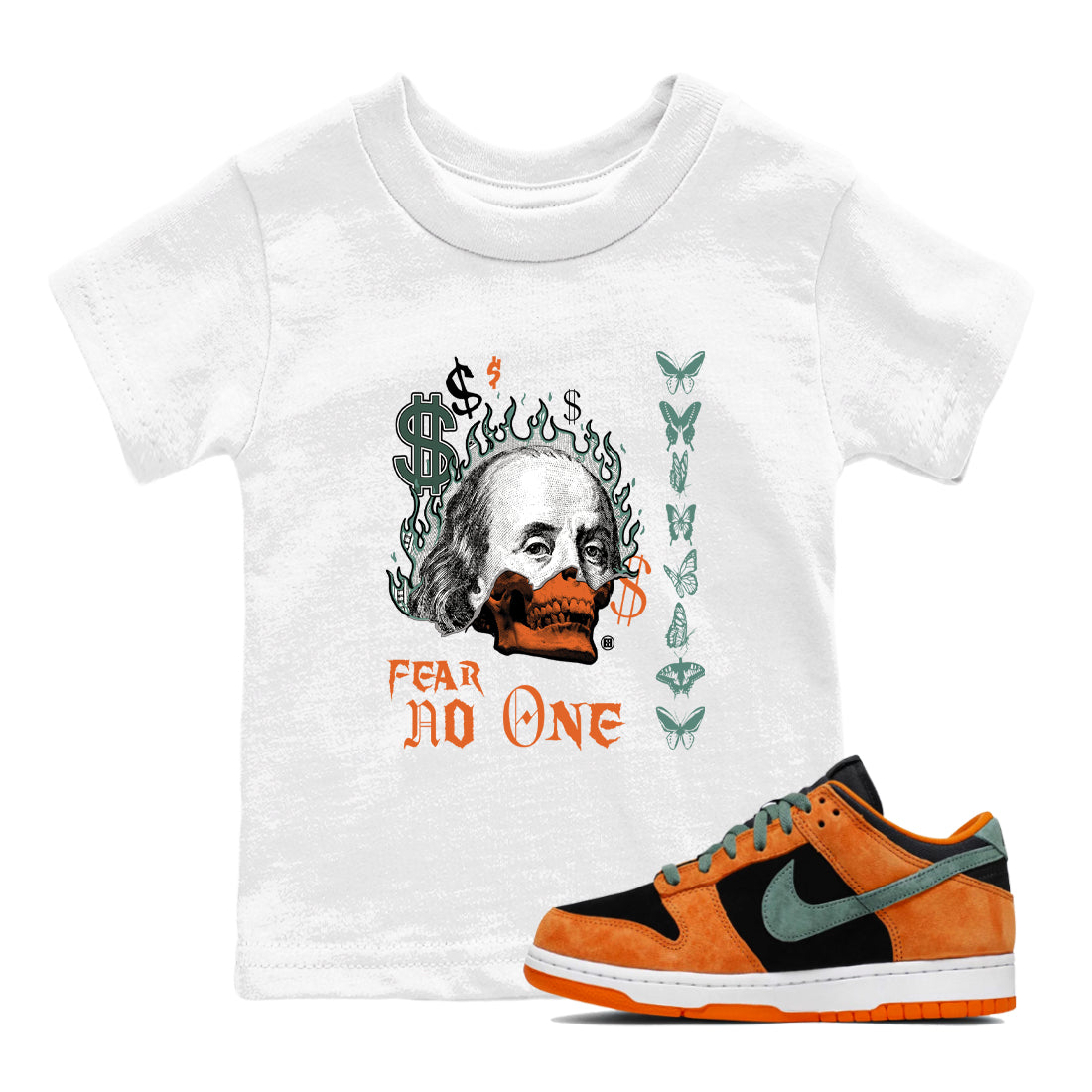 Fear No One snkmatch Tees Kids - Dunk Ceramic