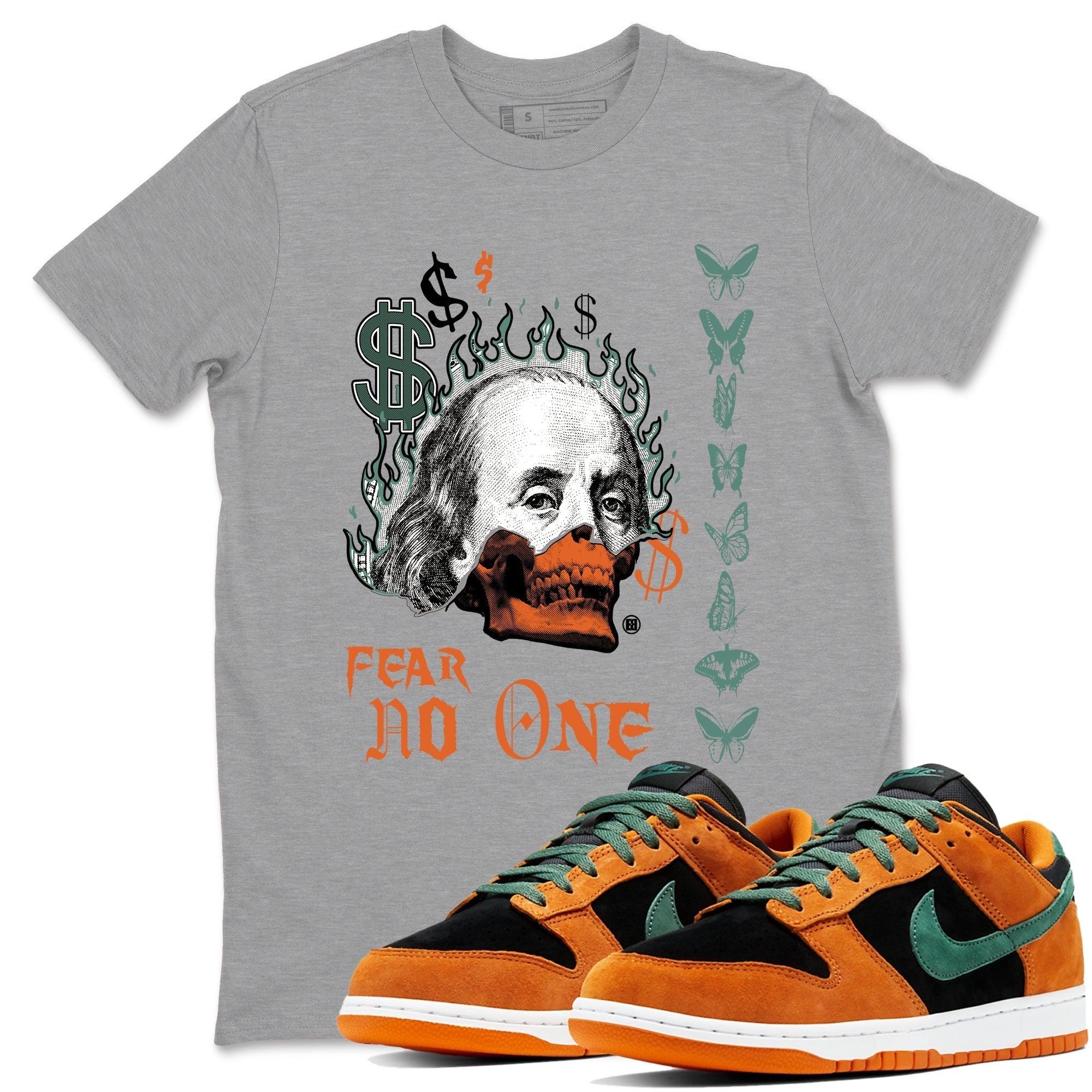 Fear No One snkmatch Tees - Dunk Ceramic