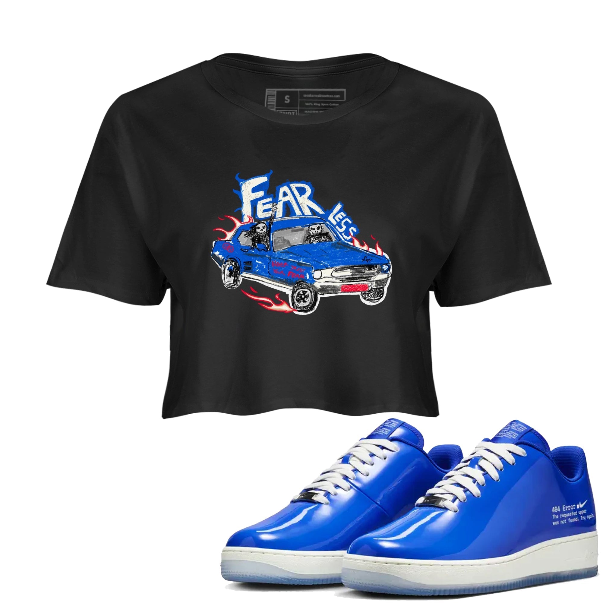 Fearless Car snkmatch Women's Top - Air Force 1 404 Error
