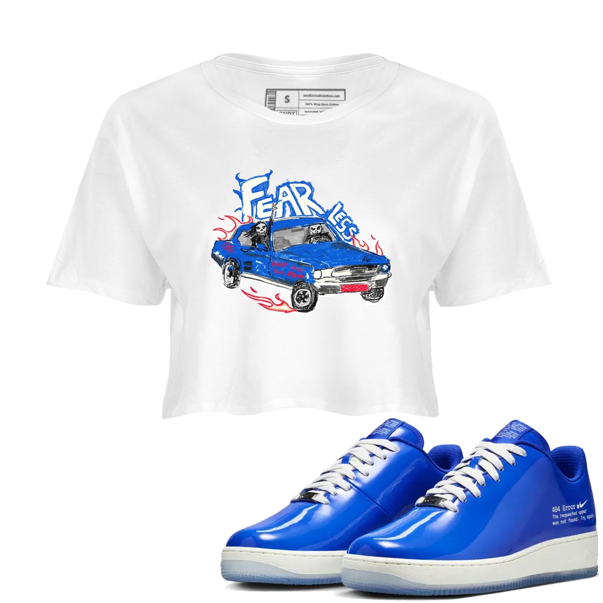Fearless Car snkmatch Women's Top - Air Force 1 404 Error