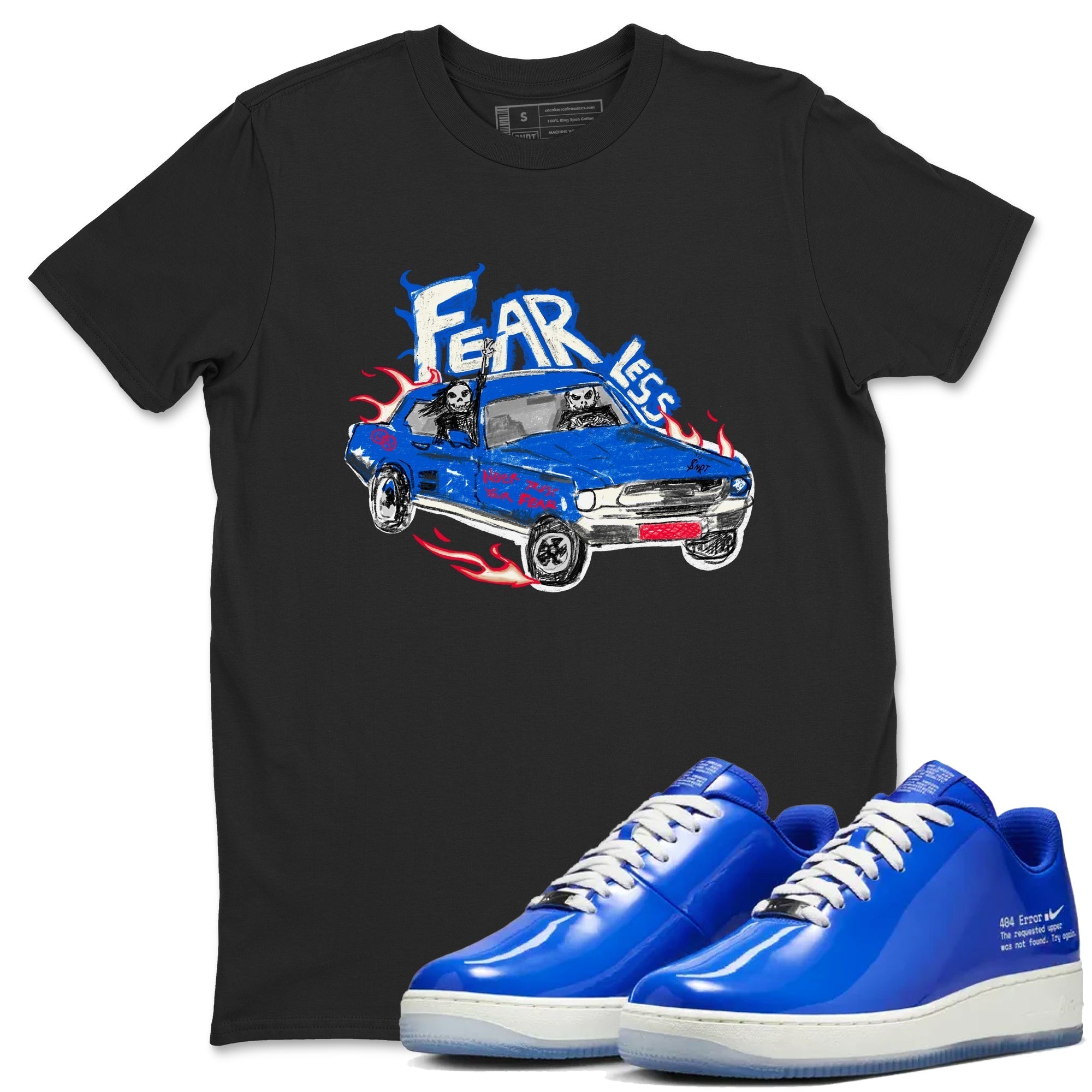 Fearless Car snkmatch Tees - Air Force 1 404 Error