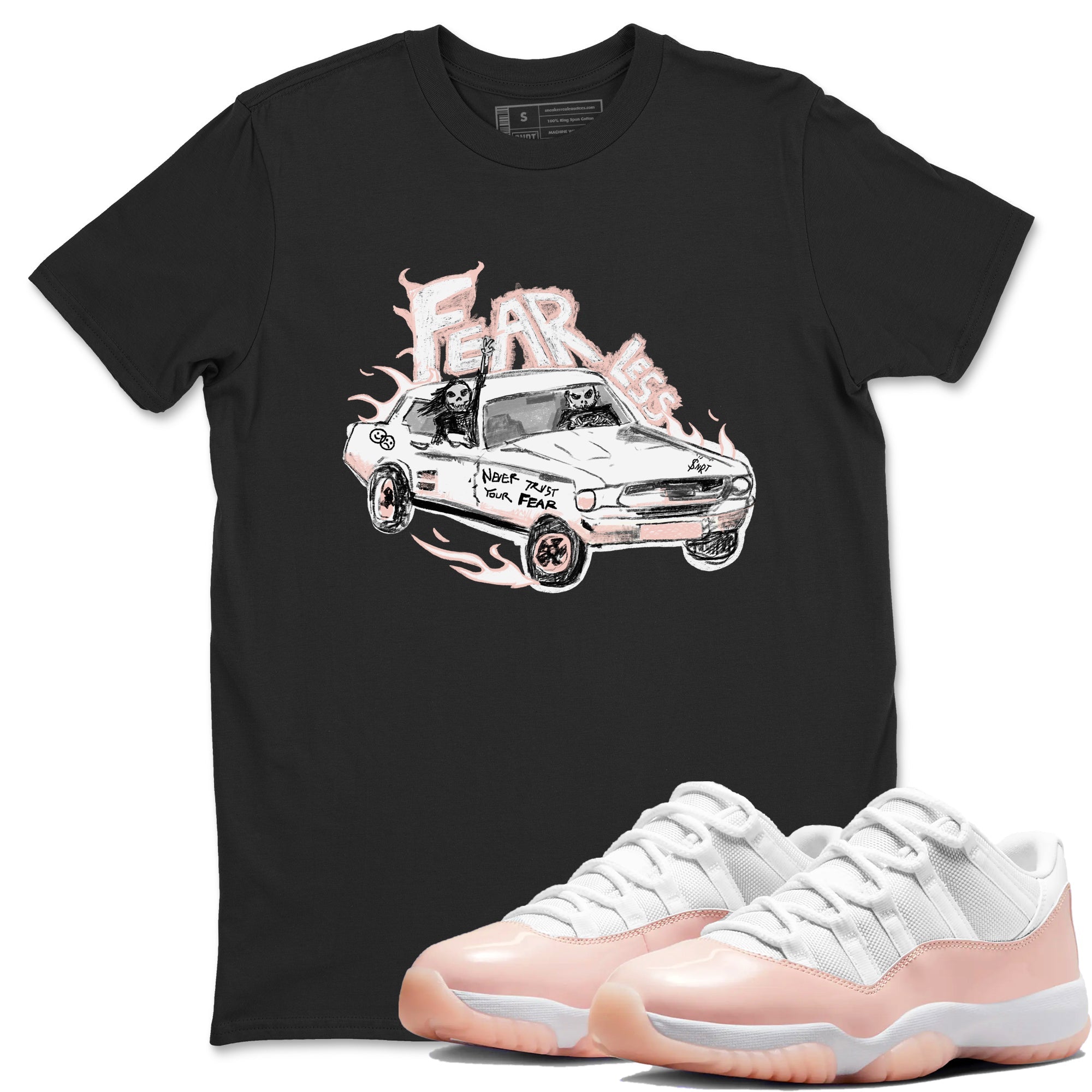 Fearless Car snkmatch Tees - Air Jordan 11 Legend Pink