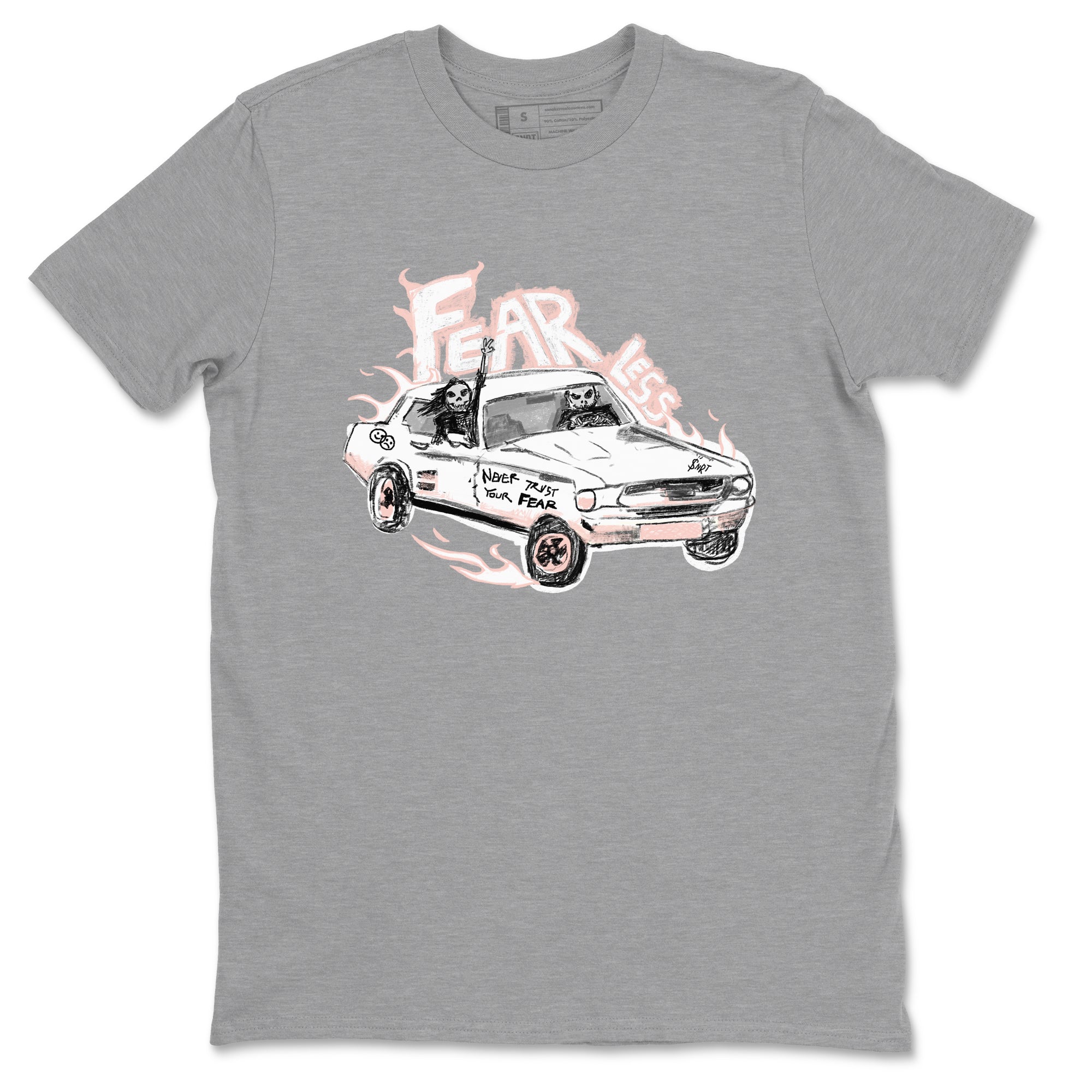 Fearless Car snkmatch Tees - Air Jordan 11 Legend Pink