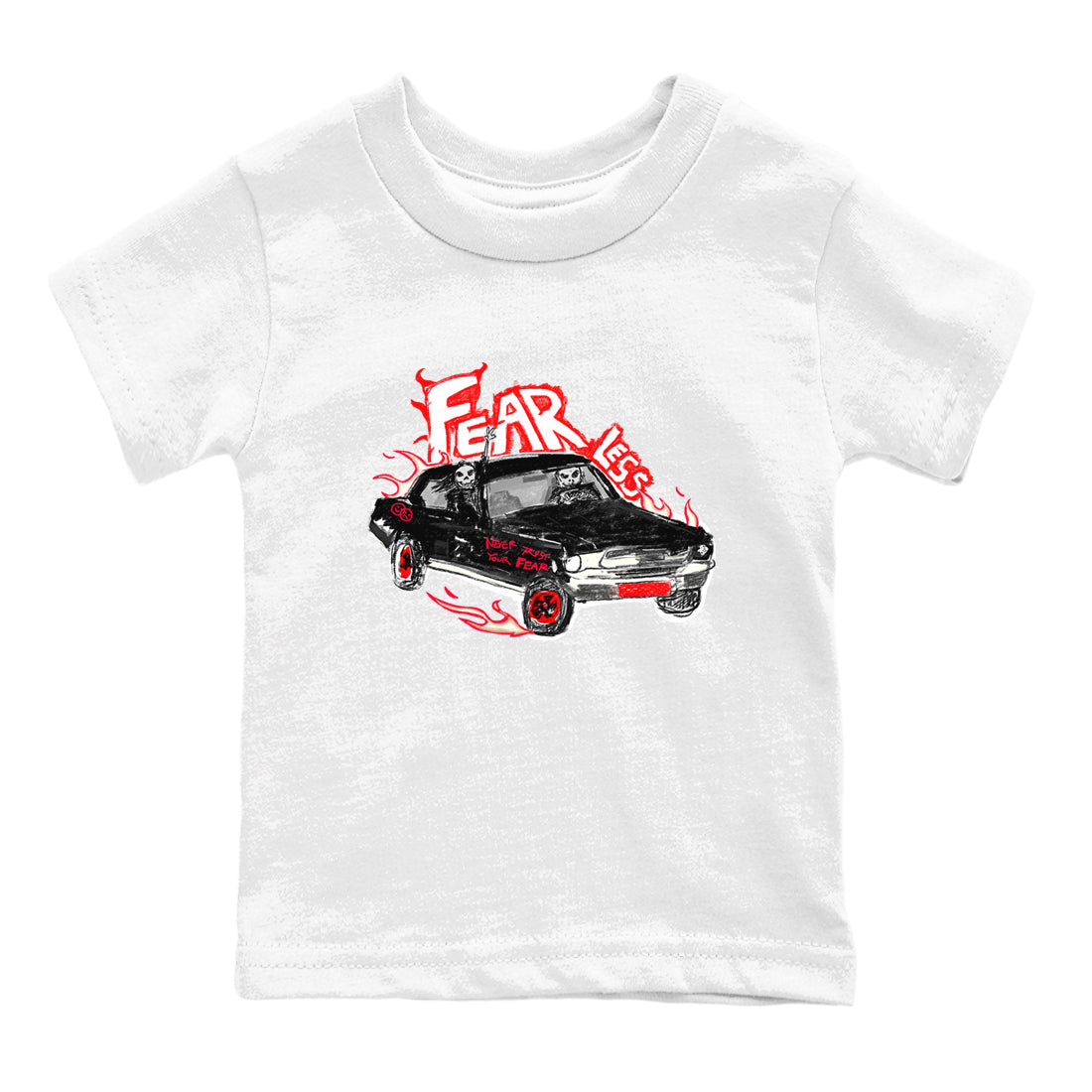 Fearless Car snkmatch Tees Kids - Air Jordan 12 Taxi Flip