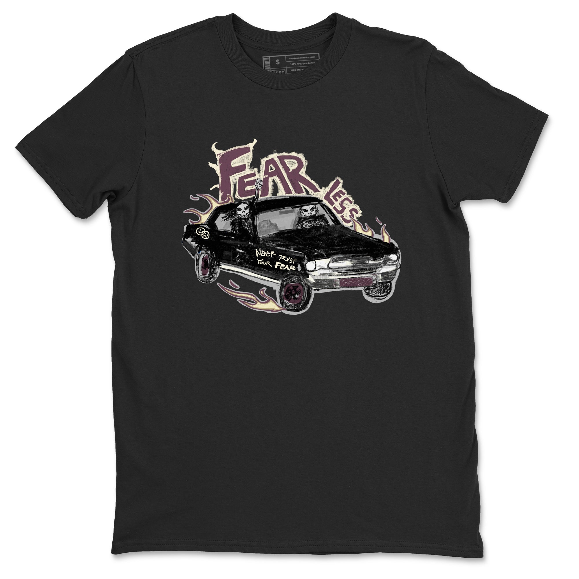 Fearless Car snkmatch Tees - Air Jordan 3 A Ma Maniere x Black