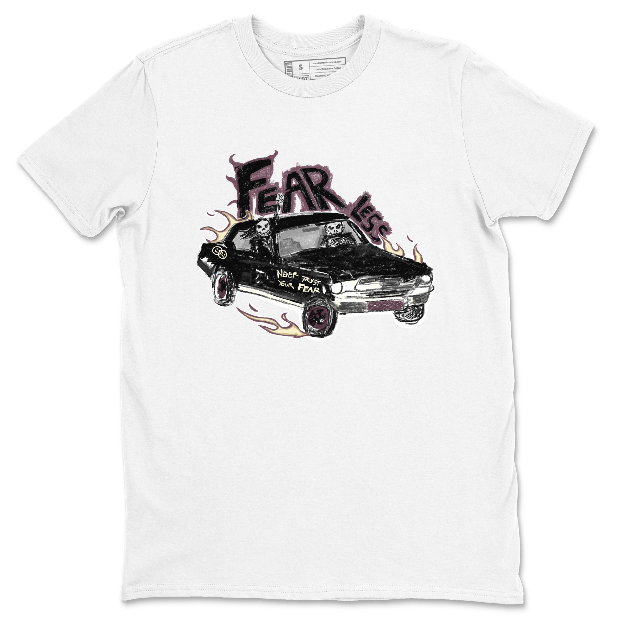 Fearless Car snkmatch Tees - Air Jordan 3 A Ma Maniere x Black