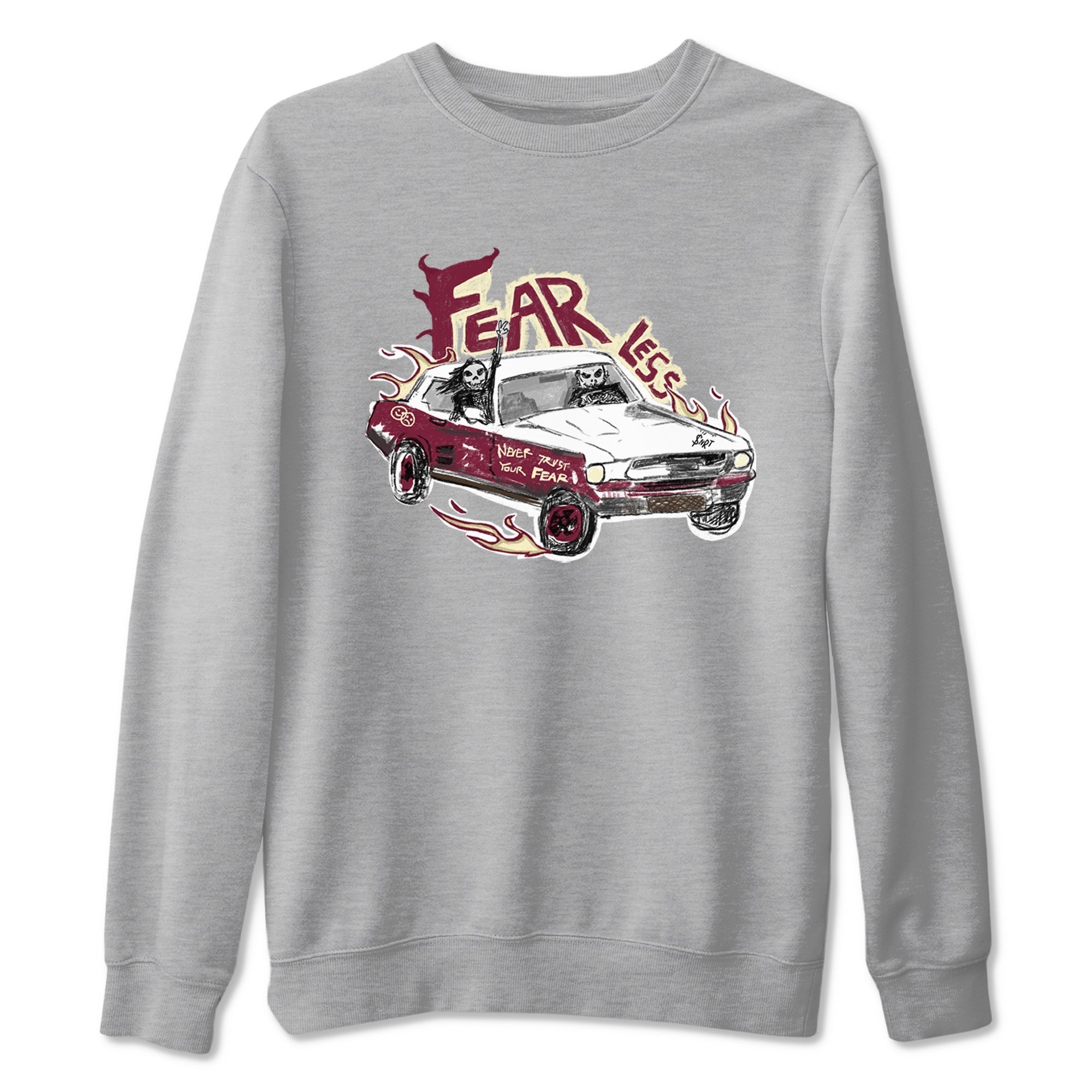 Fearless Car snkmatch Tees - Air Jordan 3 A Ma Maniere x Burgundy Crush