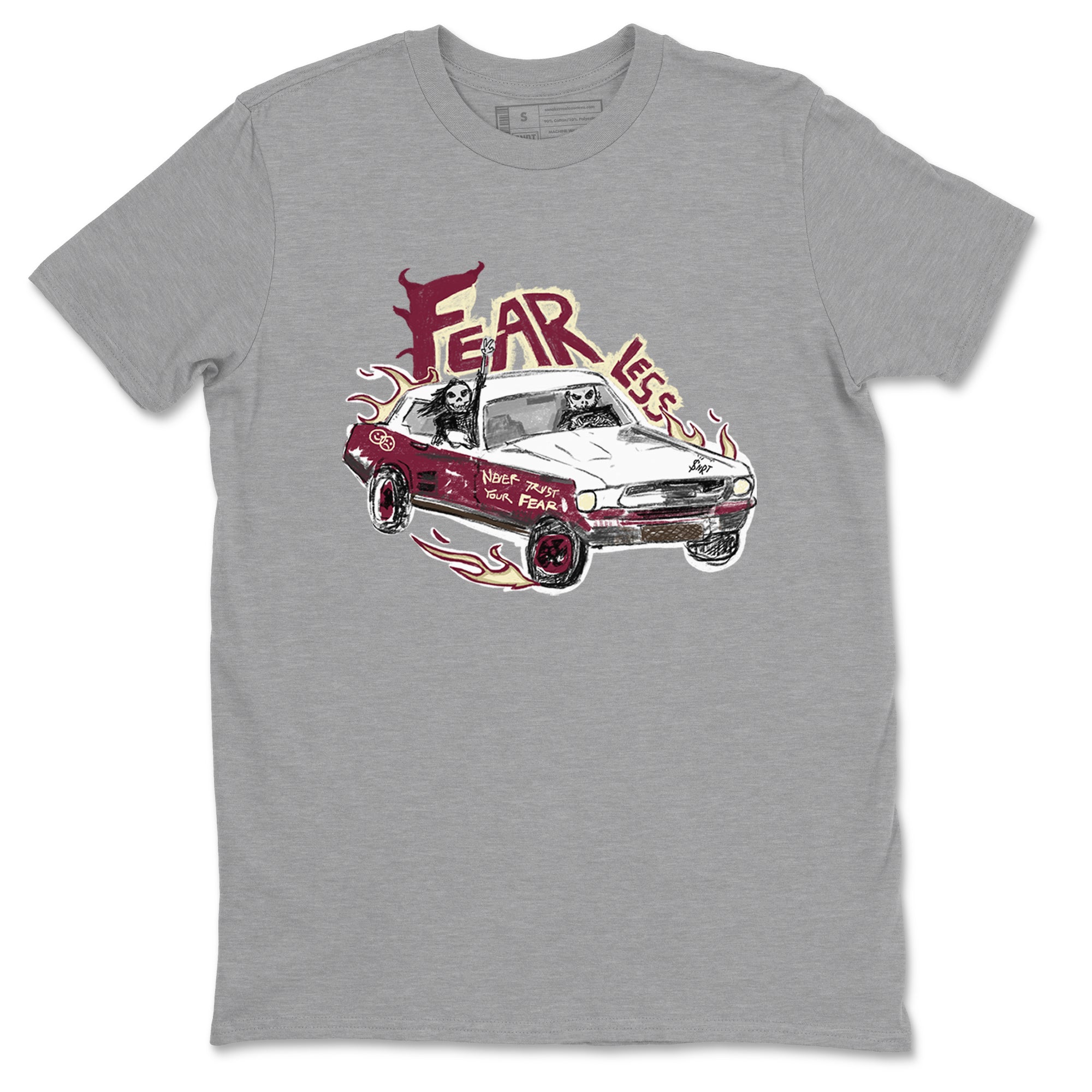 Fearless Car snkmatch Tees - Air Jordan 3 A Ma Maniere x Burgundy Crush