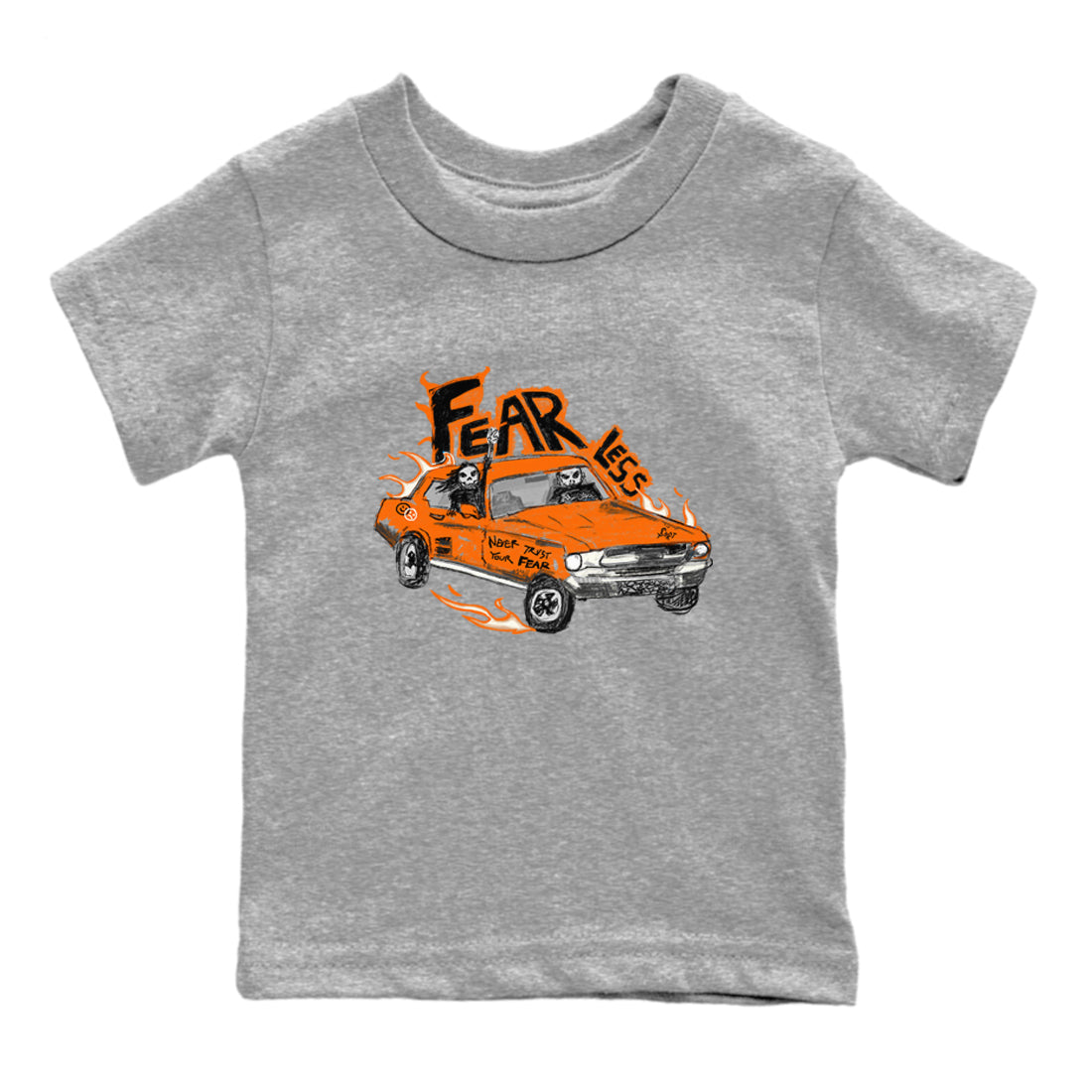 Fearless Car snkmatch Tees Kids - Air Jordan 3 Georgia Peach