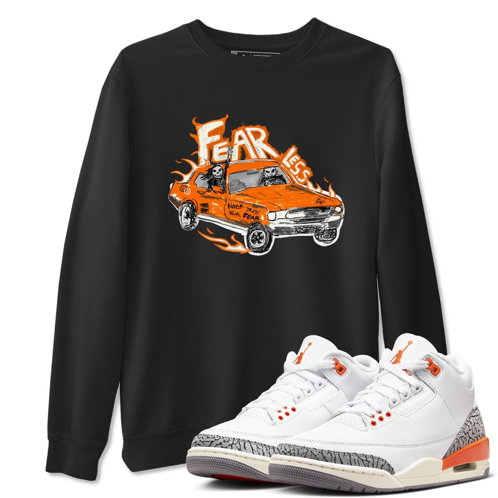 Fearless Car snkmatch Tees - Air Jordan 3 Georgia Peach