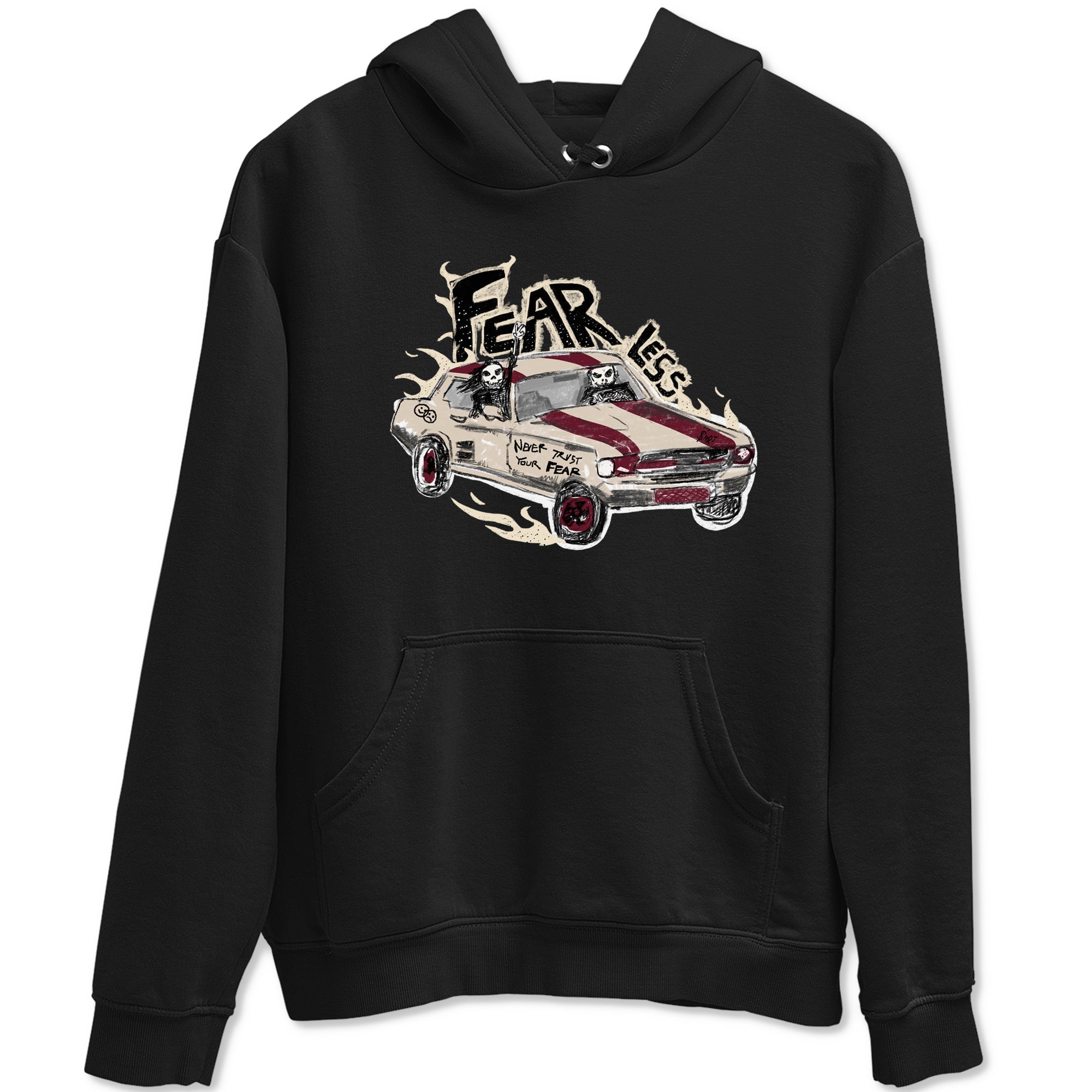 Fearless Car snkmatch Tees - Air Jordan 4 A Ma Maniere x Fossil Stone