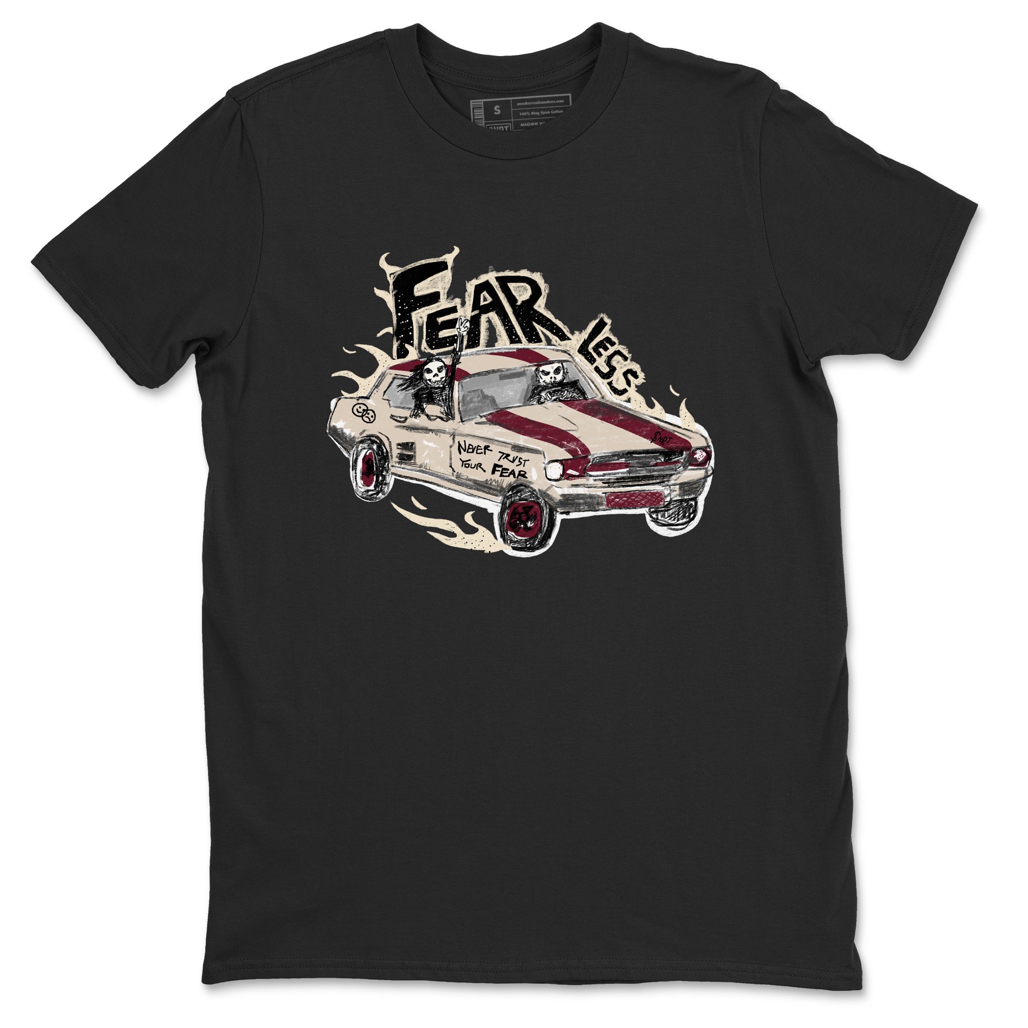 Fearless Car snkmatch Tees - Air Jordan 4 A Ma Maniere x Fossil Stone