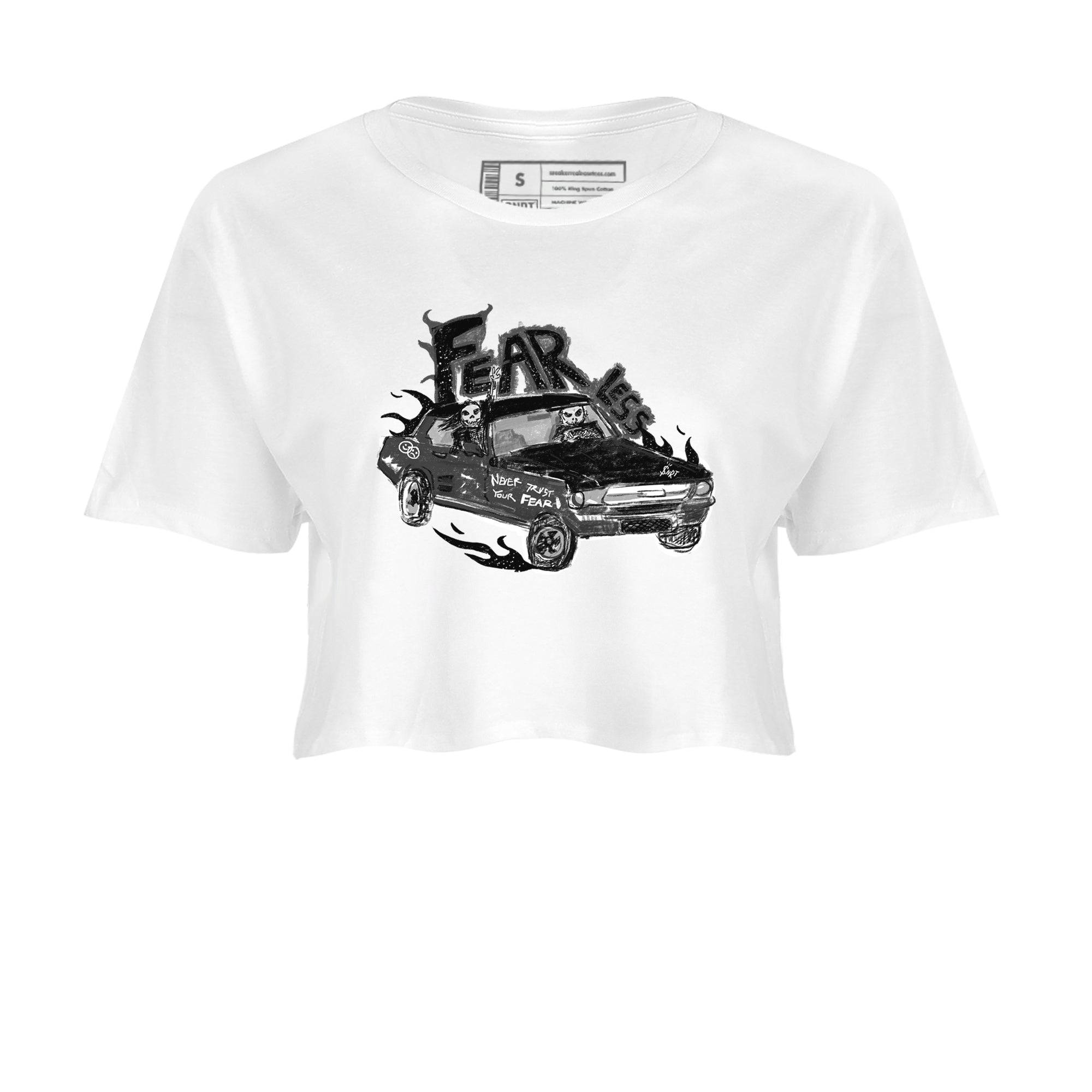 Fearless Car snkmatch Women's Top - Air Jordan 4 Fear