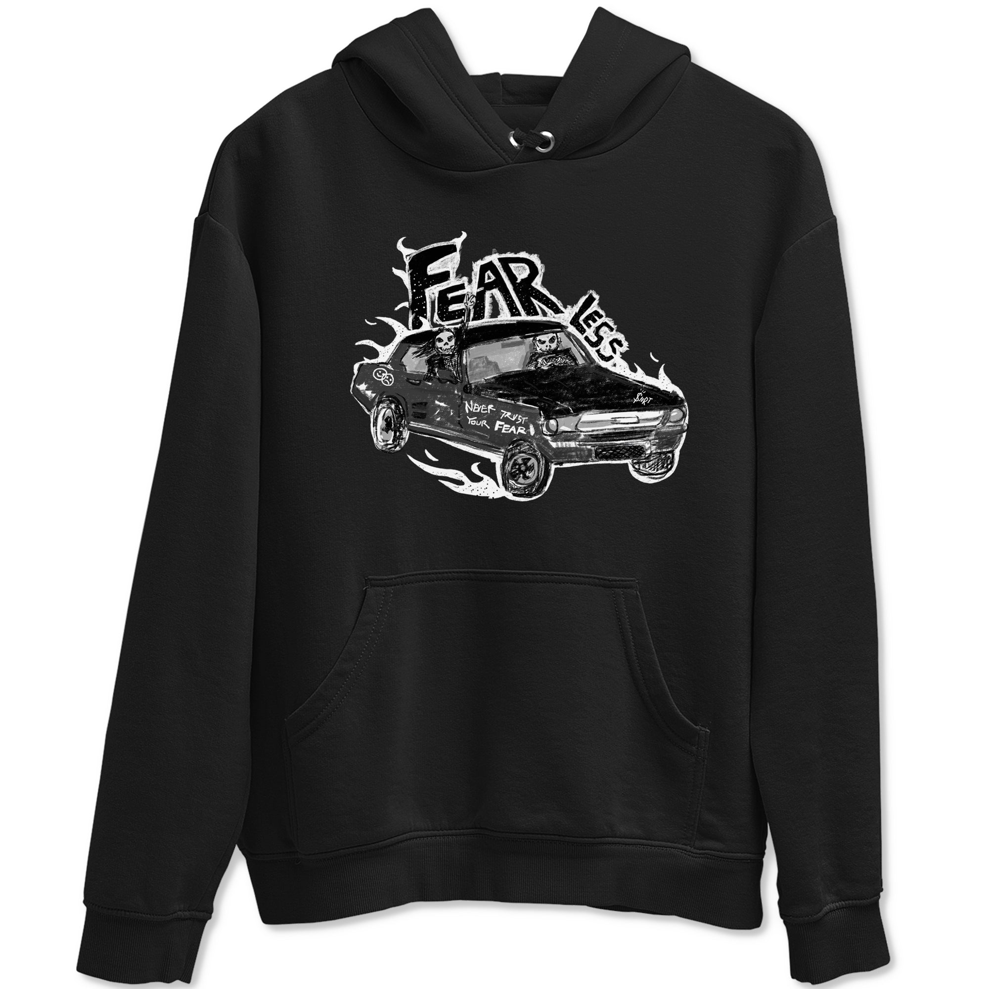 Fearless Car snkmatch Tees - Air Jordan 4 Fear