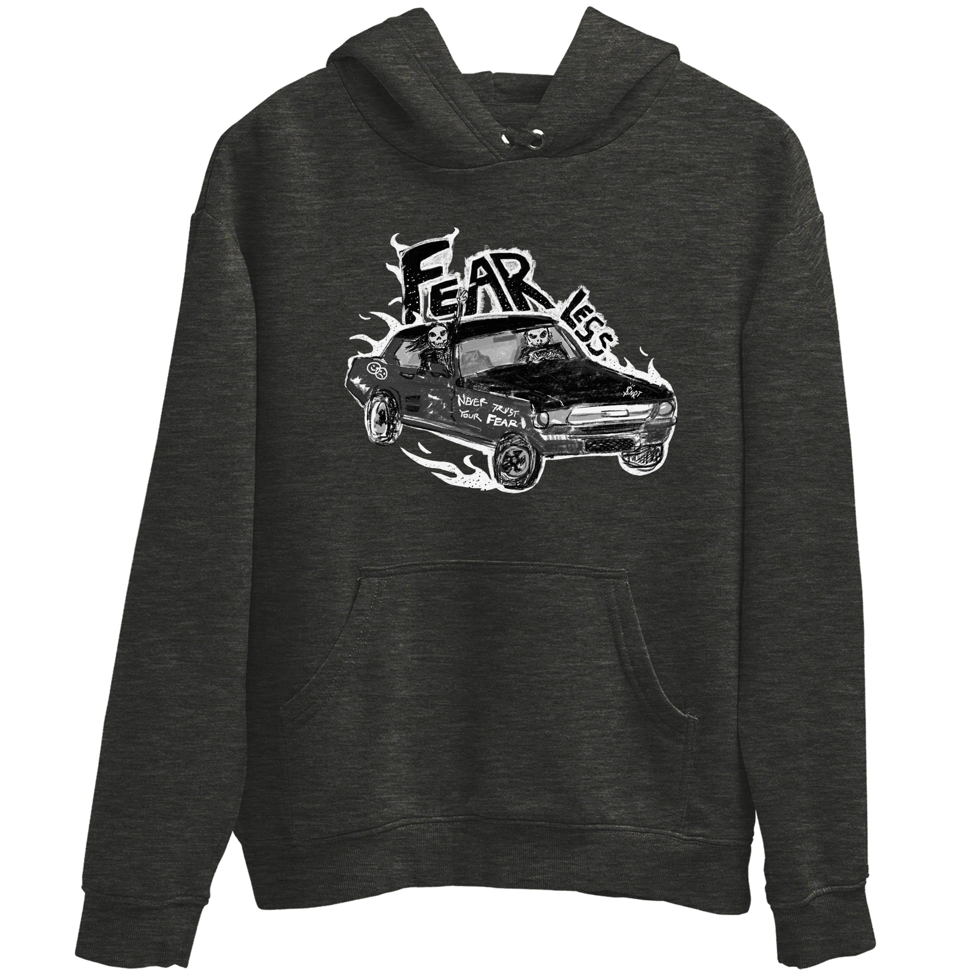 Fearless Car snkmatch Tees - Air Jordan 4 Fear