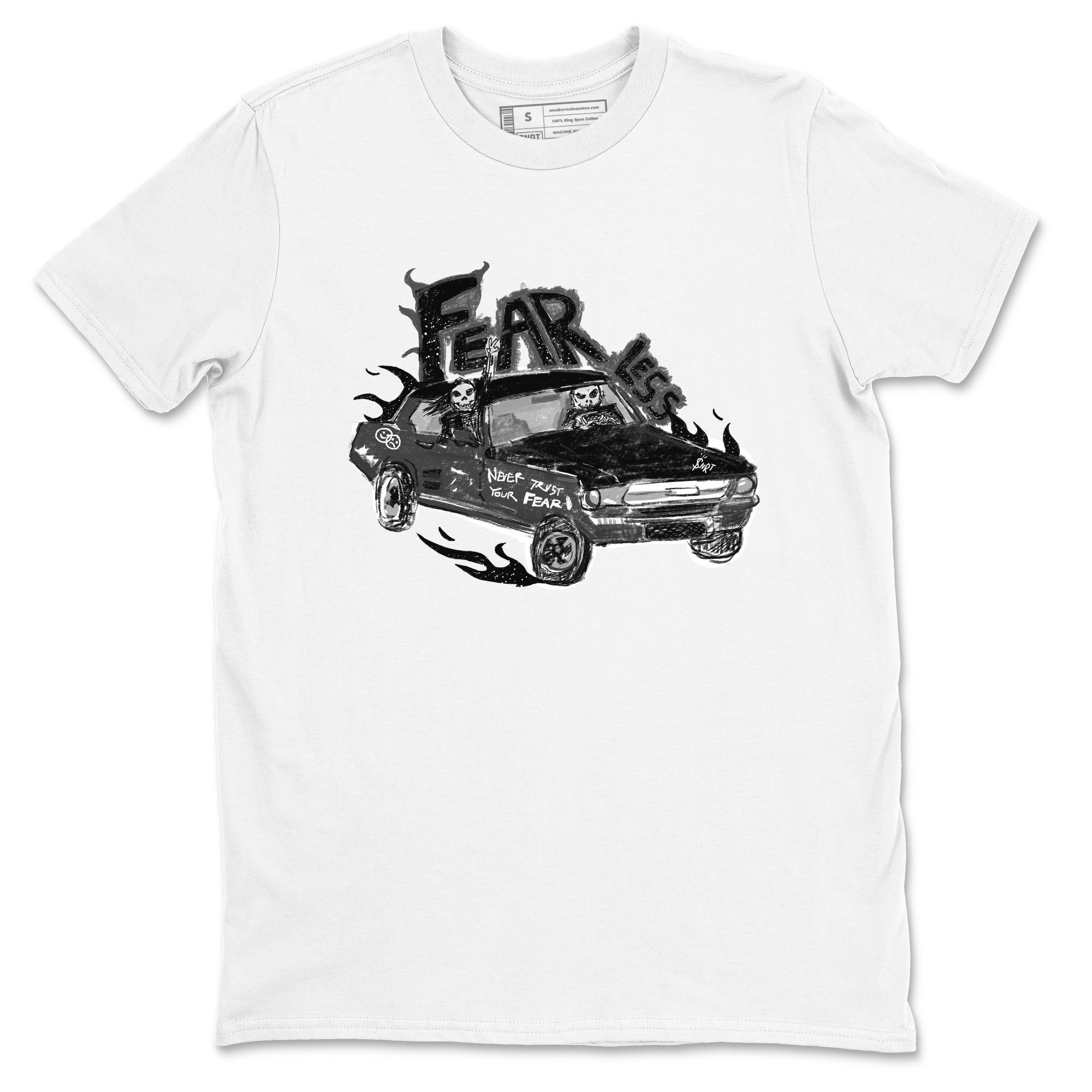 Fearless Car snkmatch Tees - Air Jordan 4 Fear