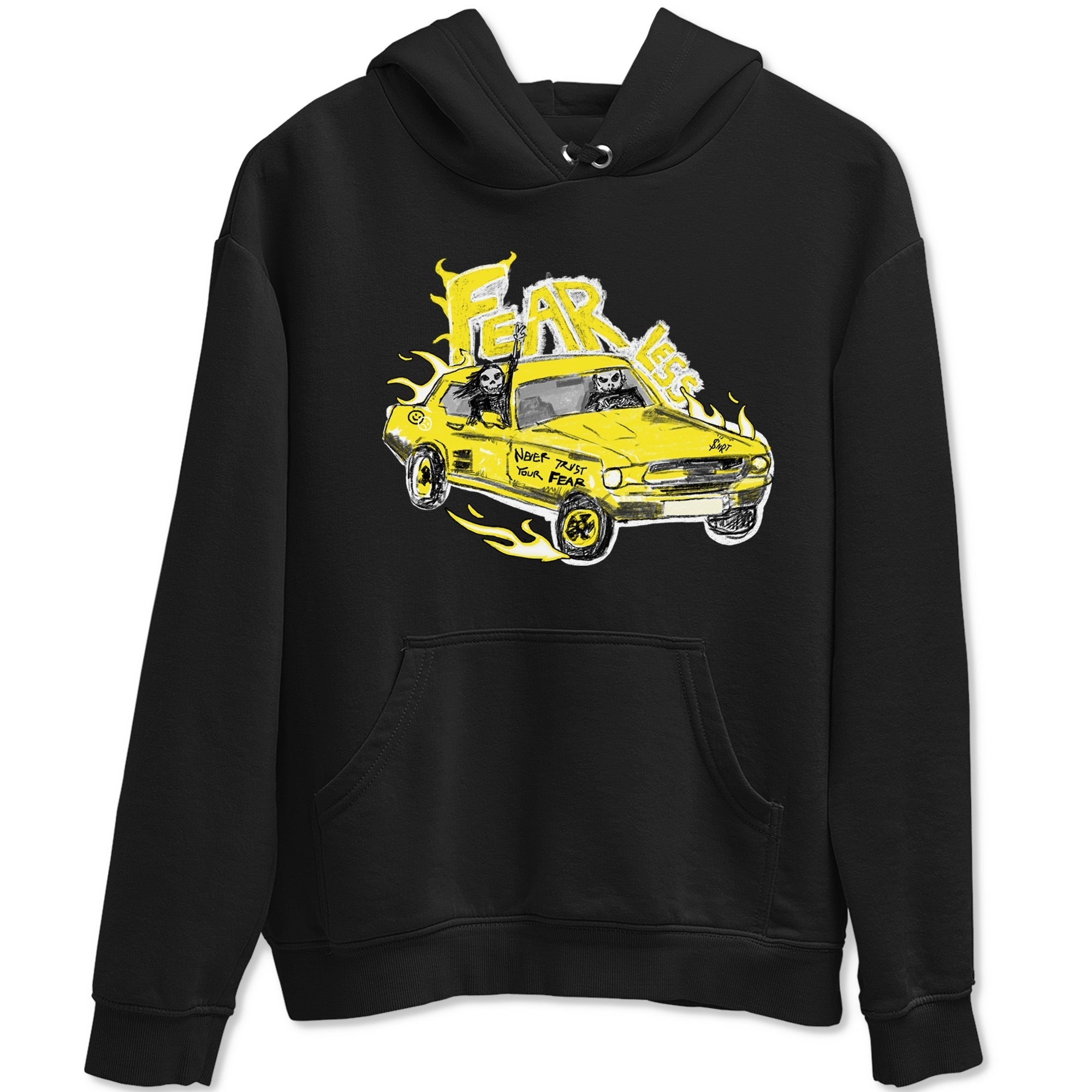 Fearless Car snkmatch Tees - Air Jordan 4 Vivid Sulfur