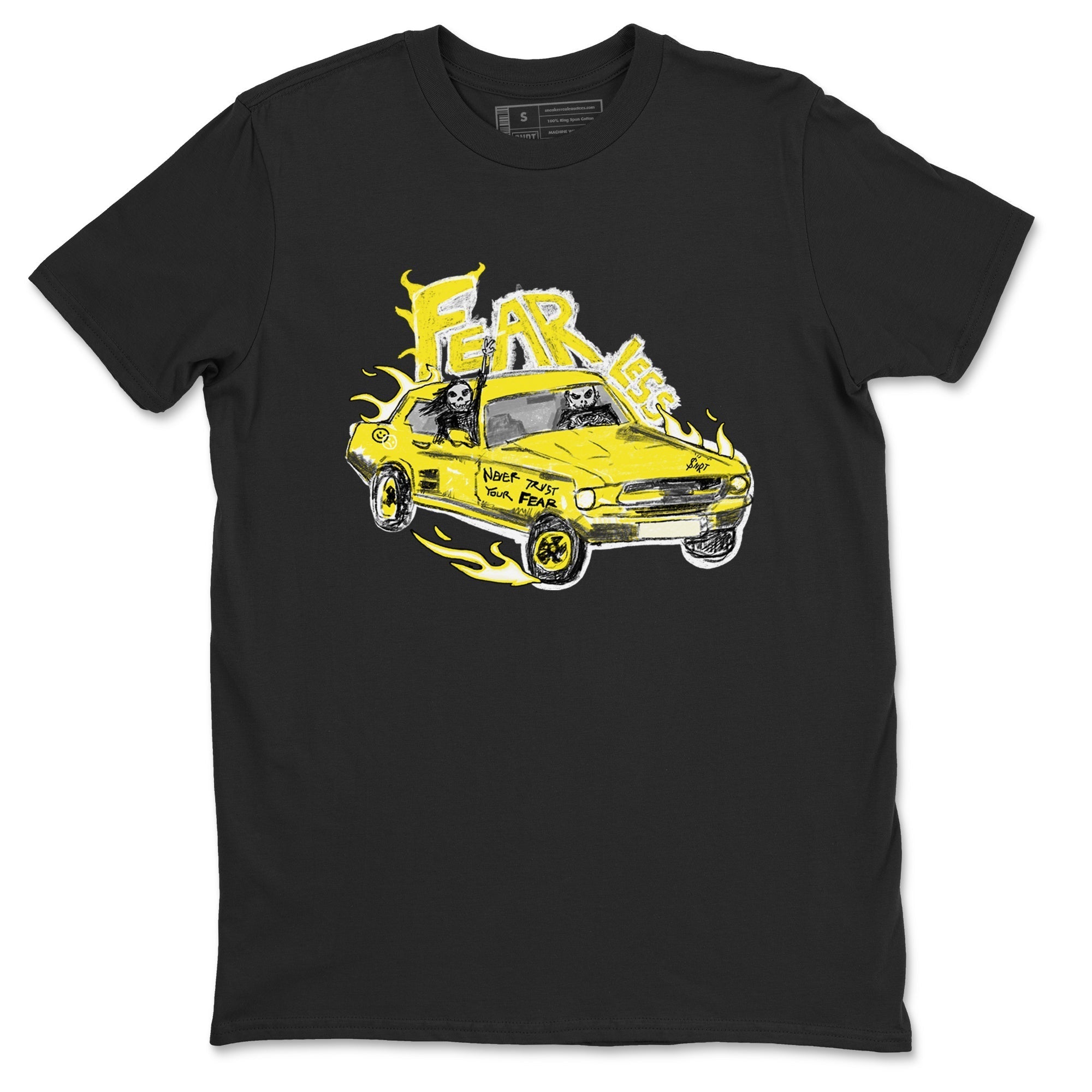 Fearless Car snkmatch Tees - Air Jordan 4 Vivid Sulfur
