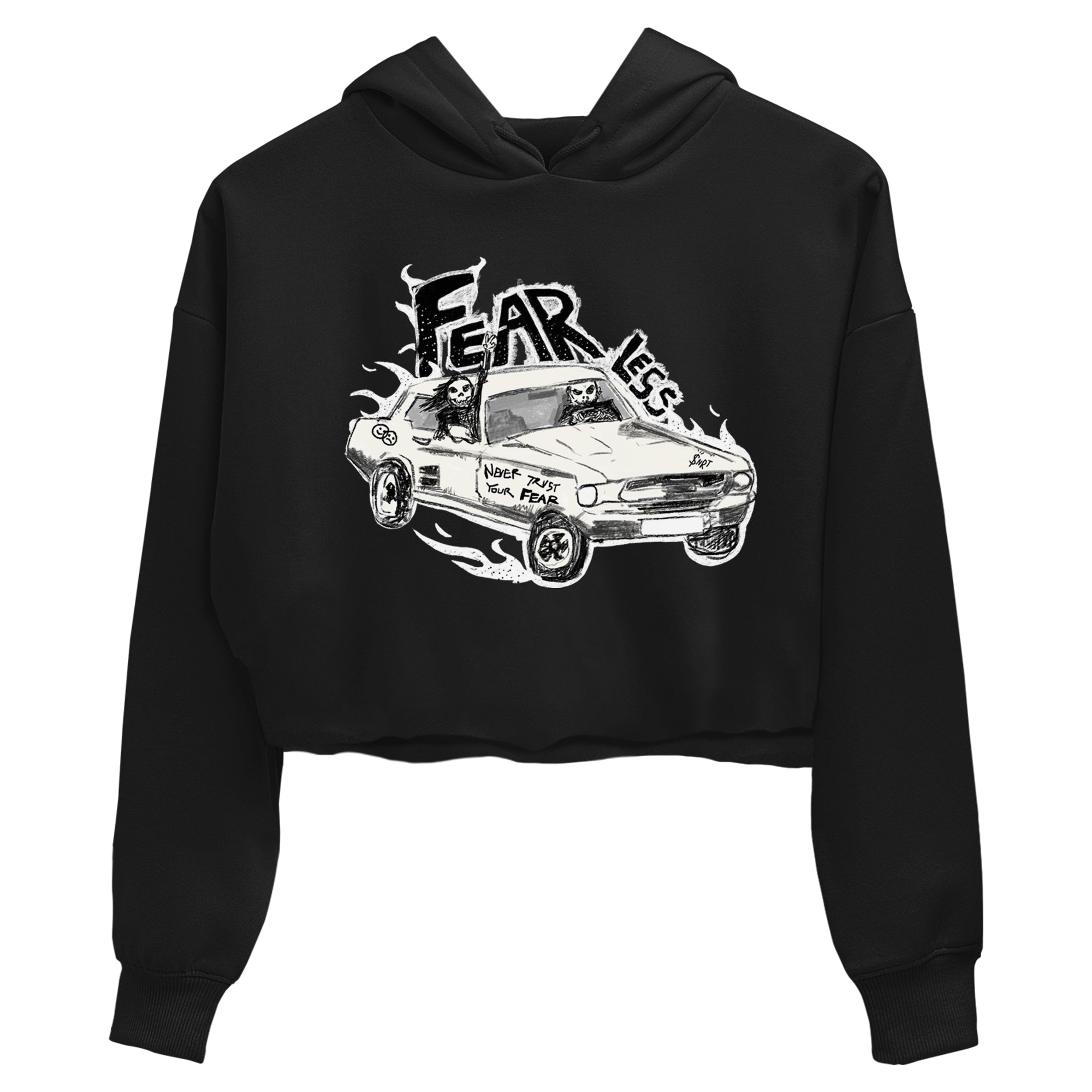 Fearless Car snkmatch Women's Top - Air Jordan 5 Sail