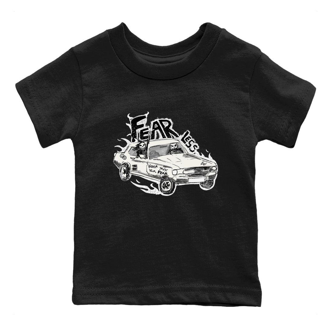 Fearless Car snkmatch Tees Kids - Air Jordan 5 Sail