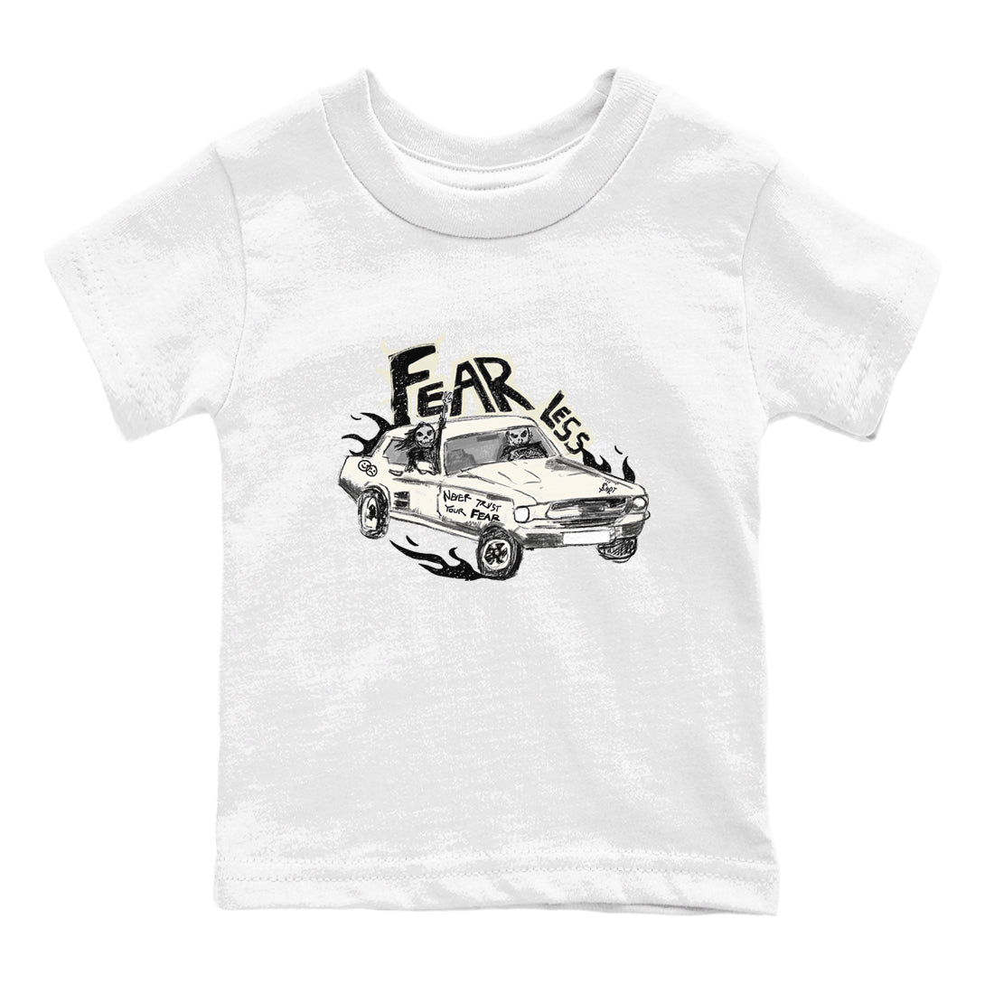 Fearless Car snkmatch Tees Kids - Air Jordan 5 Sail