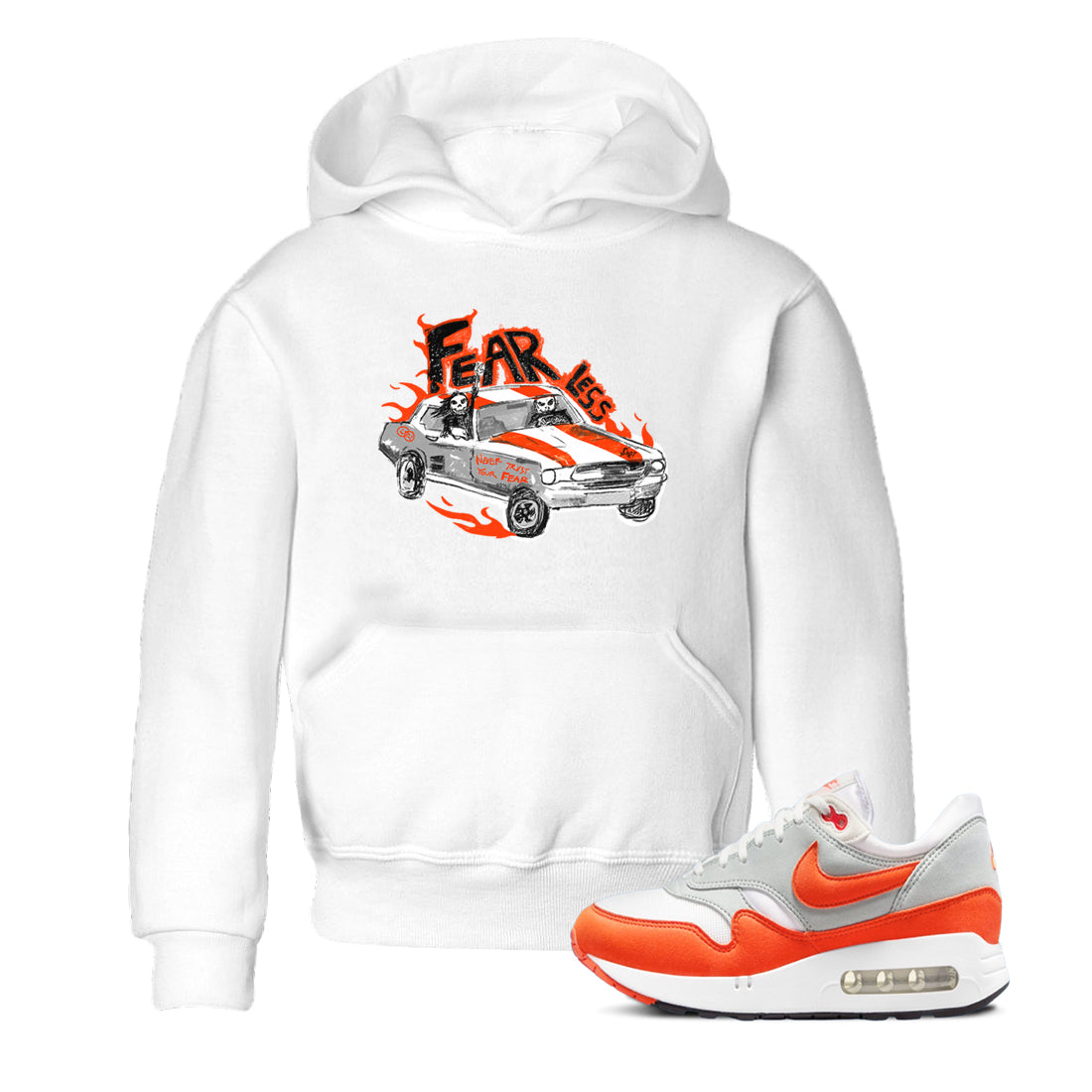 Fearless Car snkmatch Tees Kids - Air Max 1 Cosmic Clay