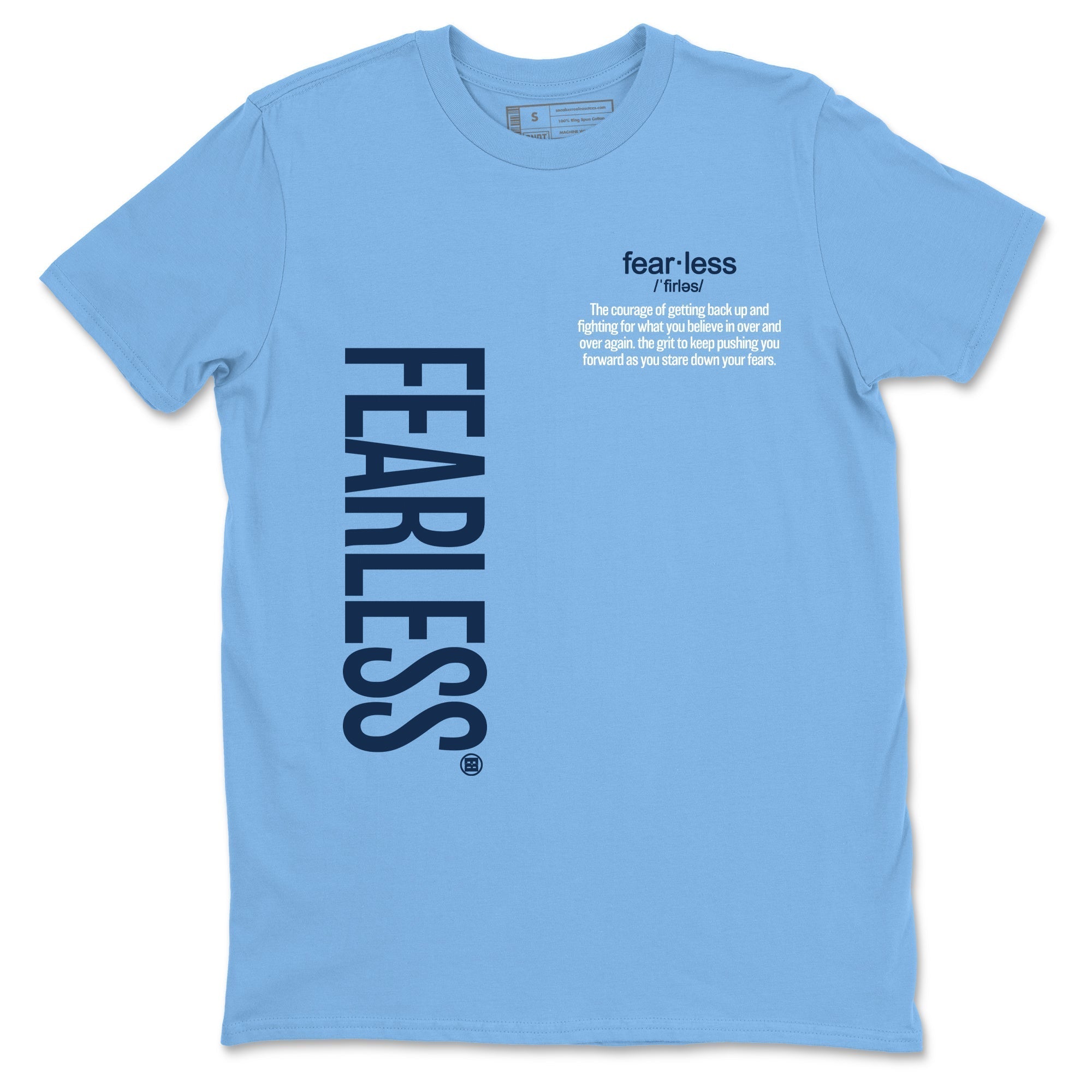 Fearless Definition snkmatch Tees - Air Jordan 1 Obsidian