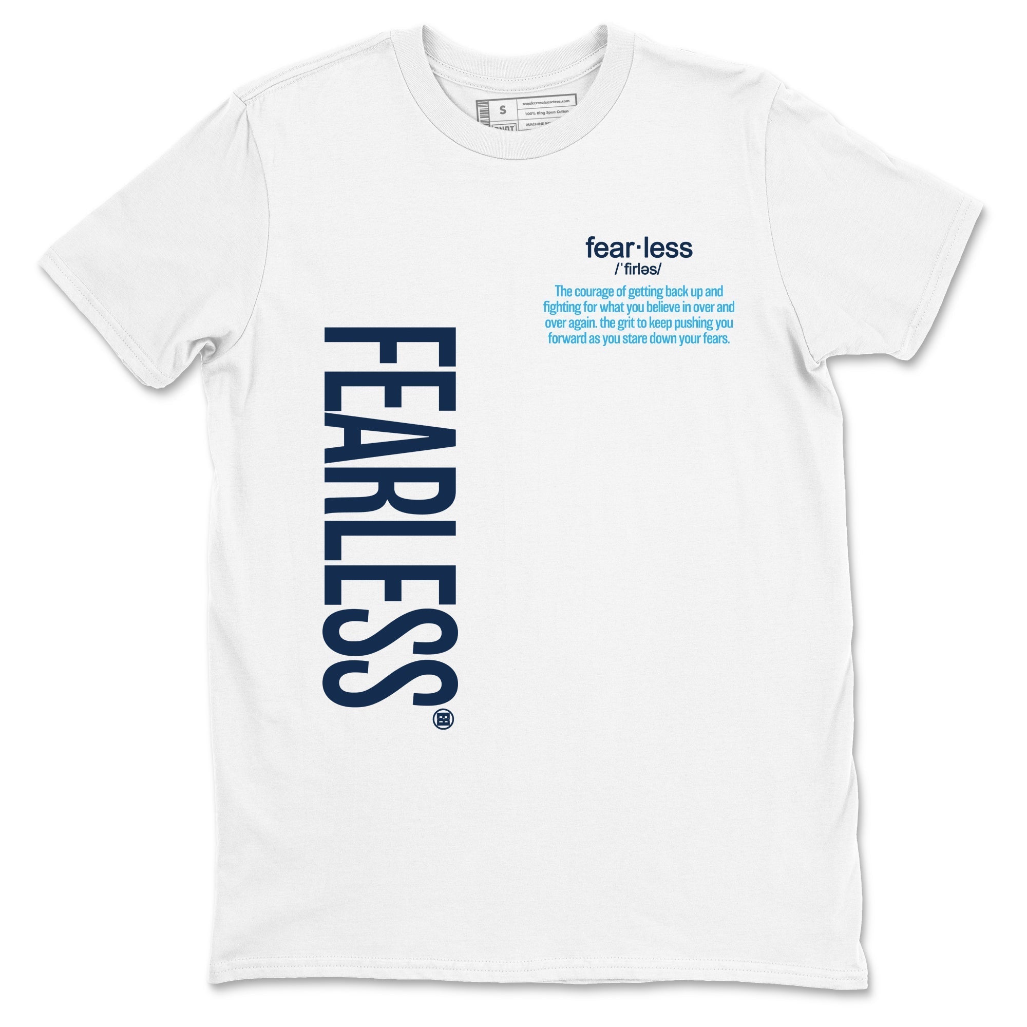 Fearless Definition snkmatch Tees - Air Jordan 1 Obsidian