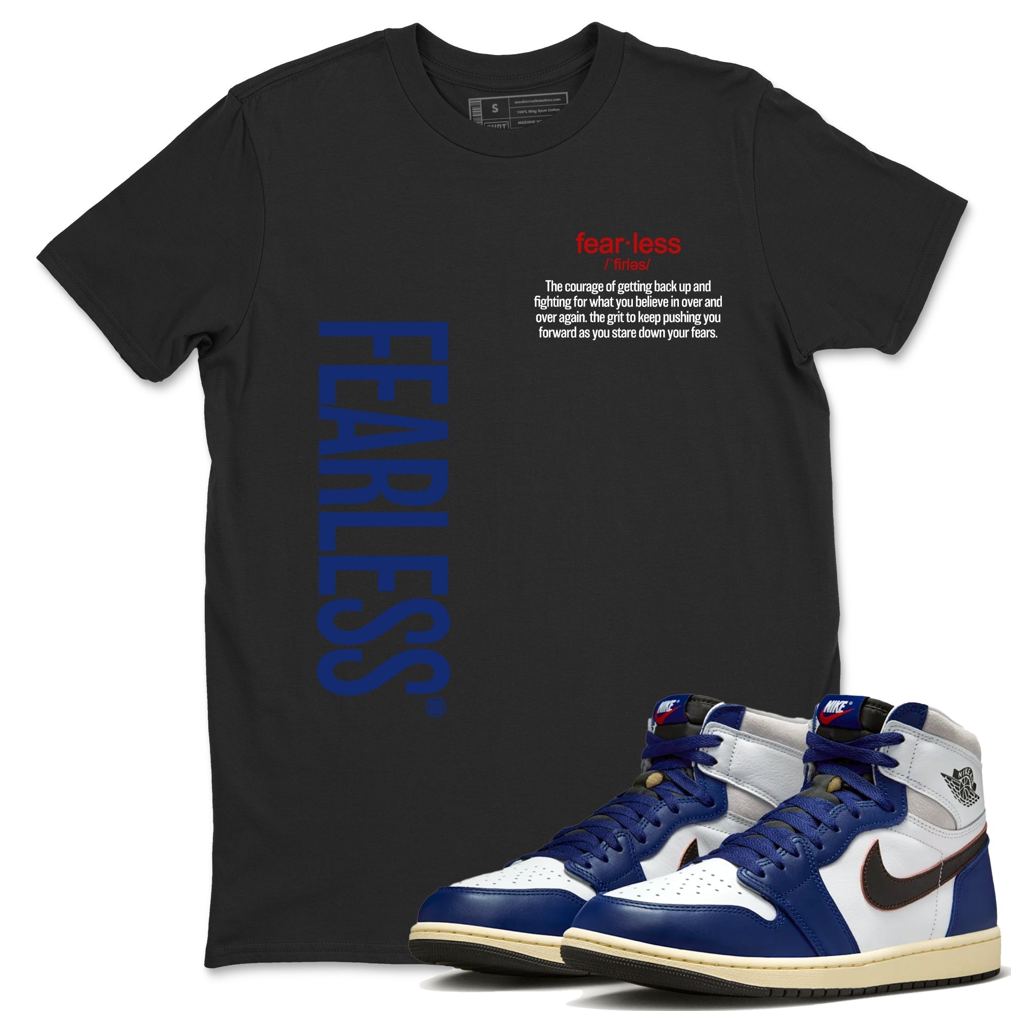 Fearless Definition snkmatch Tees - Air Jordan 1 Rare Air