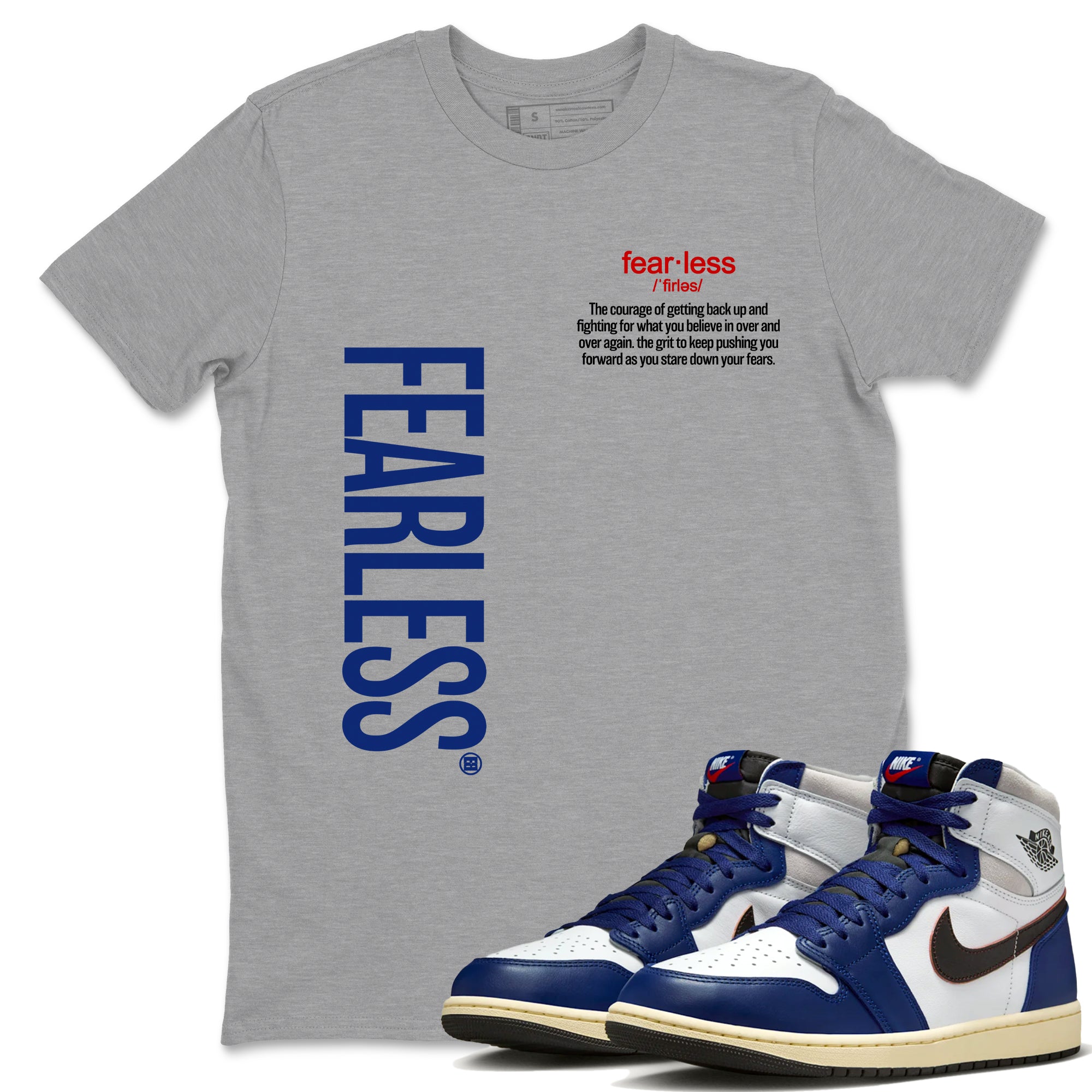 Fearless Definition snkmatch Tees - Air Jordan 1 Rare Air