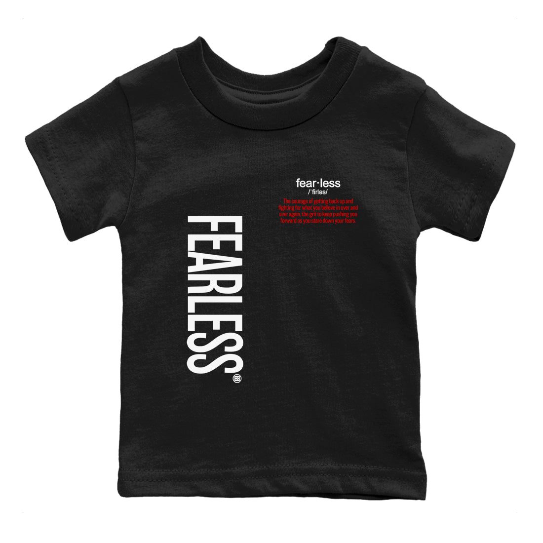 Fearless Definition snkmatch Tees Kids - Air Jordan 11 Bred