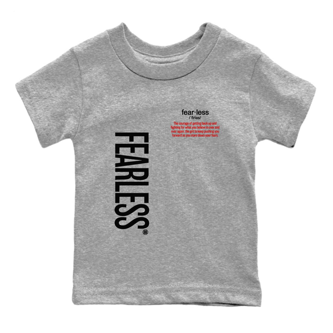 Fearless Definition snkmatch Tees Kids - Air Jordan 11 Bred