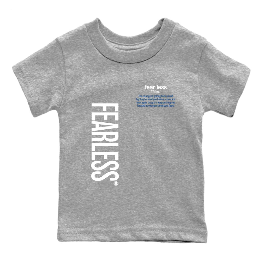 Fearless Definition snkmatch Tees Kids - Air Jordan 3 A Ma Maniere x Diffused Blue