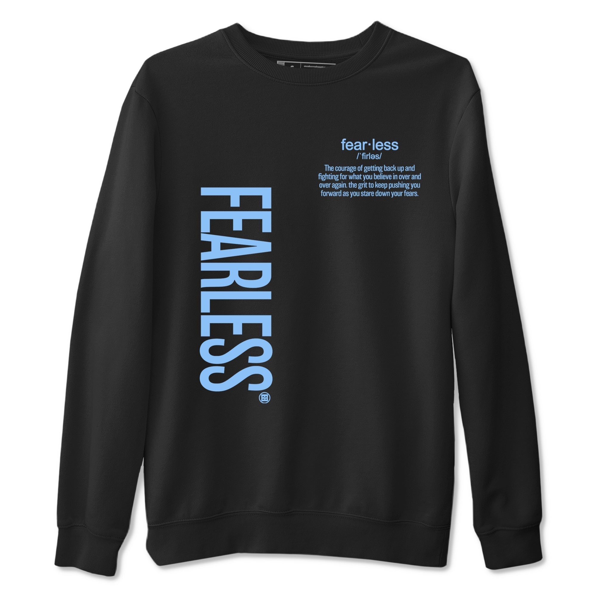 Fearless Definition snkmatch Tees - Air Jordan 4 Forget Me Not