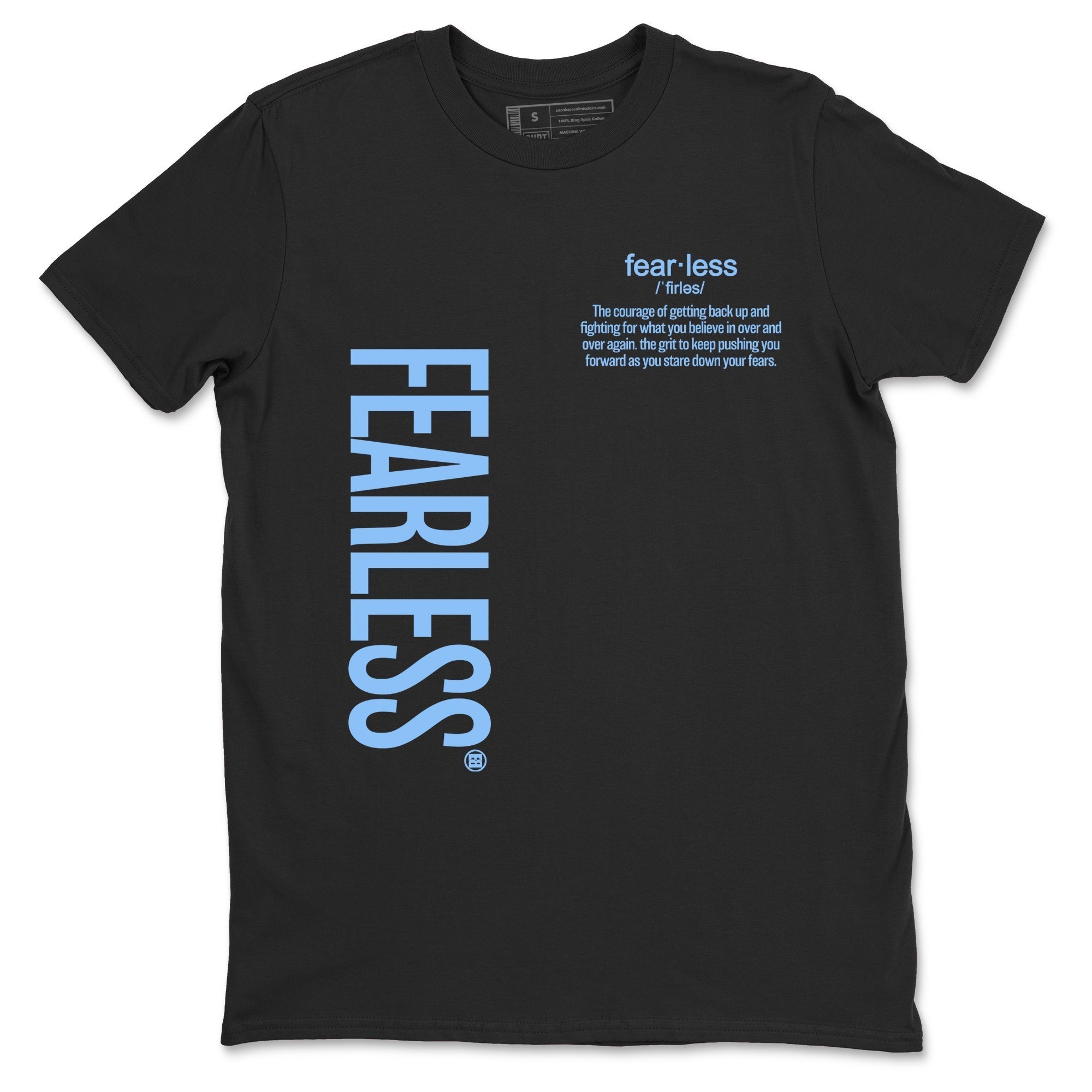 Fearless Definition snkmatch Tees - Air Jordan 4 Forget Me Not