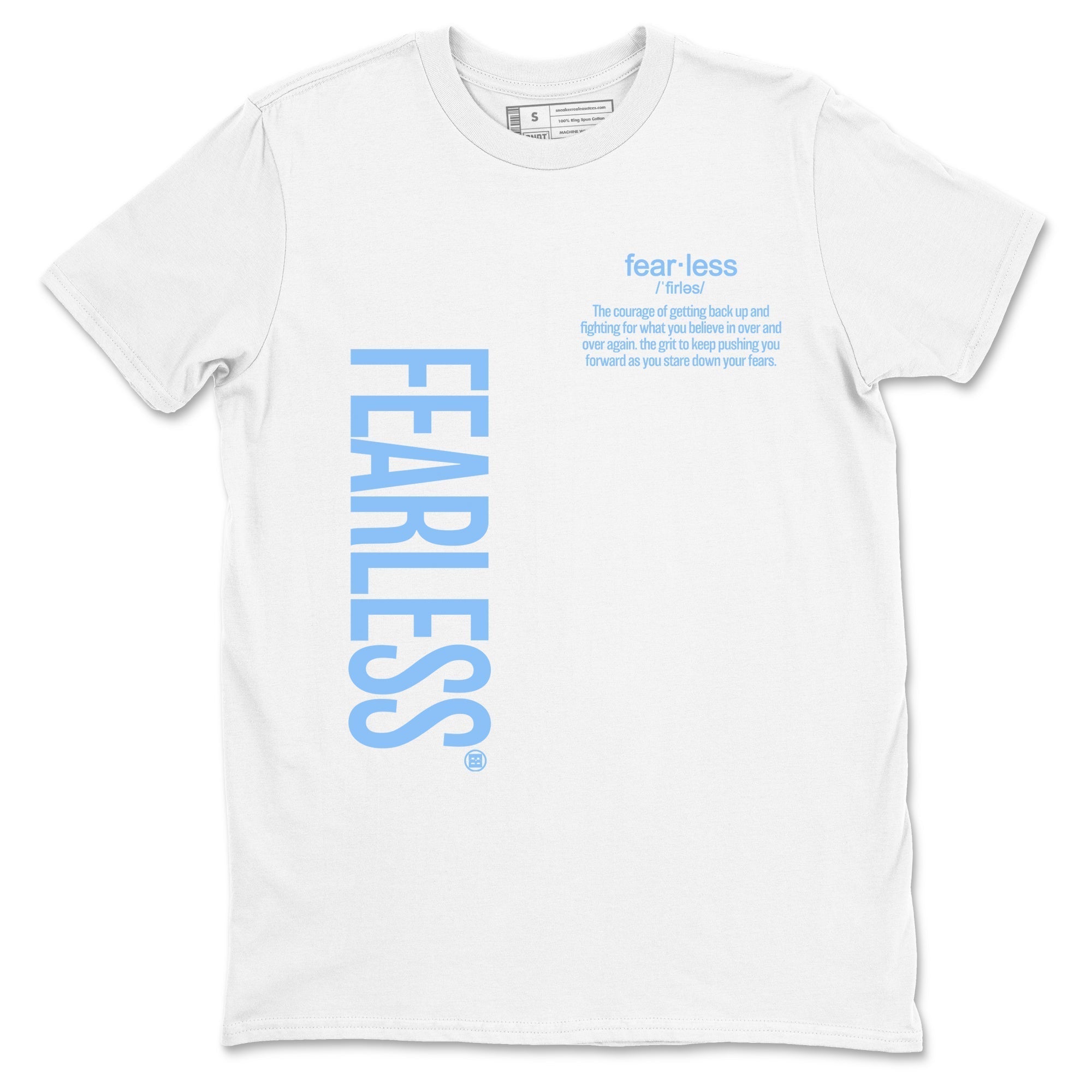 Fearless Definition snkmatch Tees - Air Jordan 4 Forget Me Not