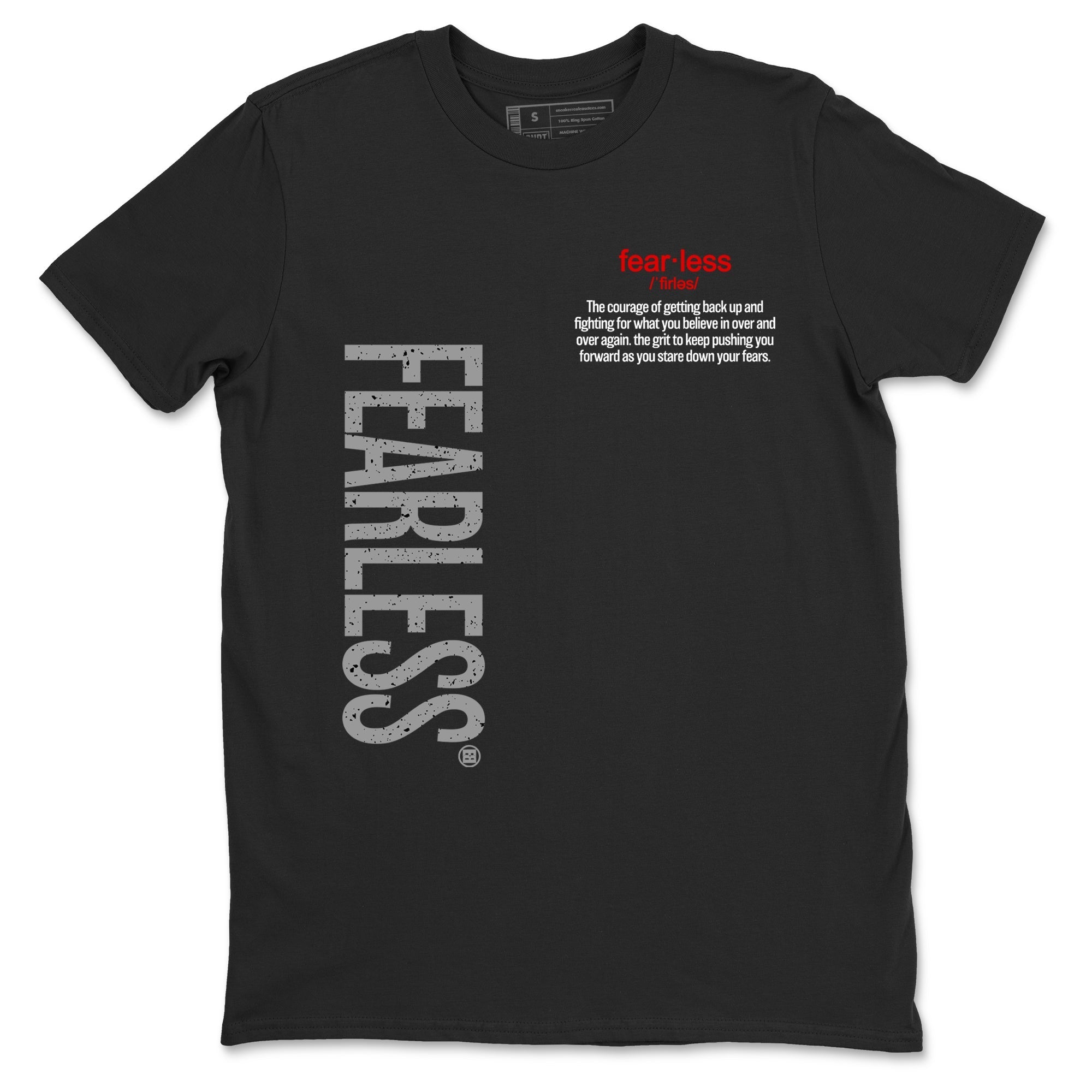 Fearless Definition snkmatch Tees - Air Jordan 4 White Cement